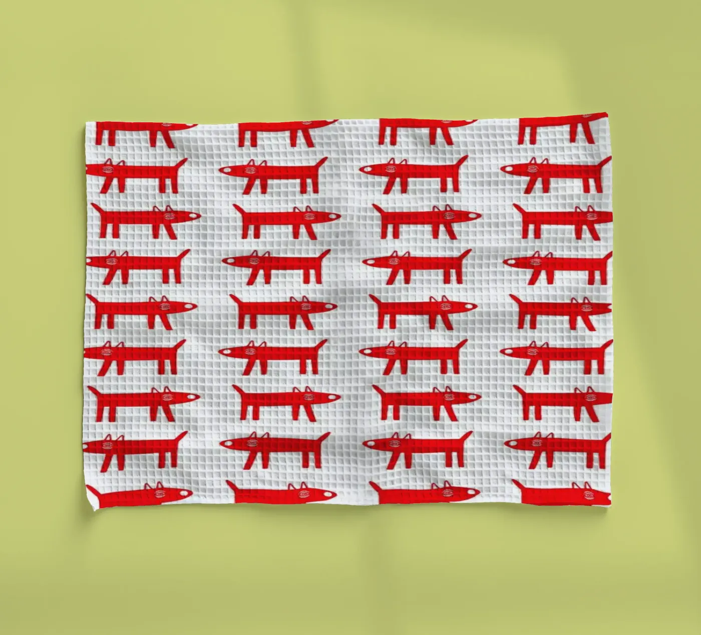 dog pattern 2 Geschirrtuch von Studio Teer
