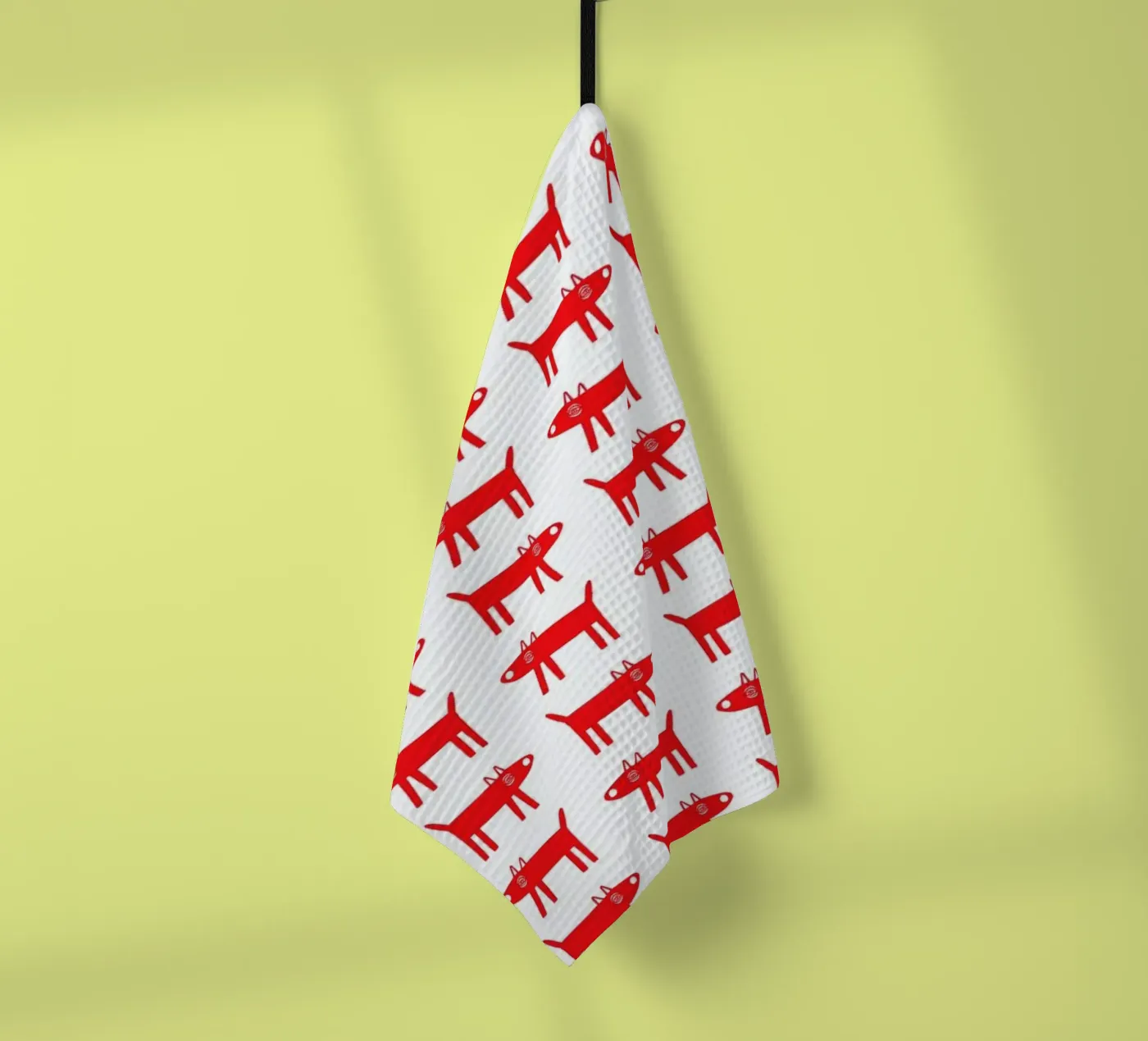 dog pattern 2 torchon de Studio Teer