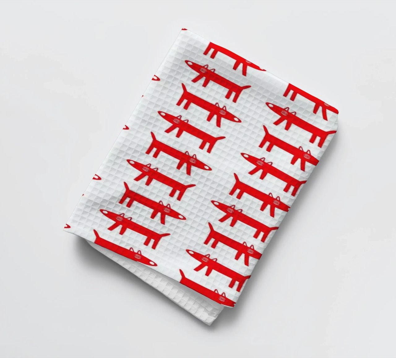 dog pattern 2 canovaccio da cucina da Studio Teer