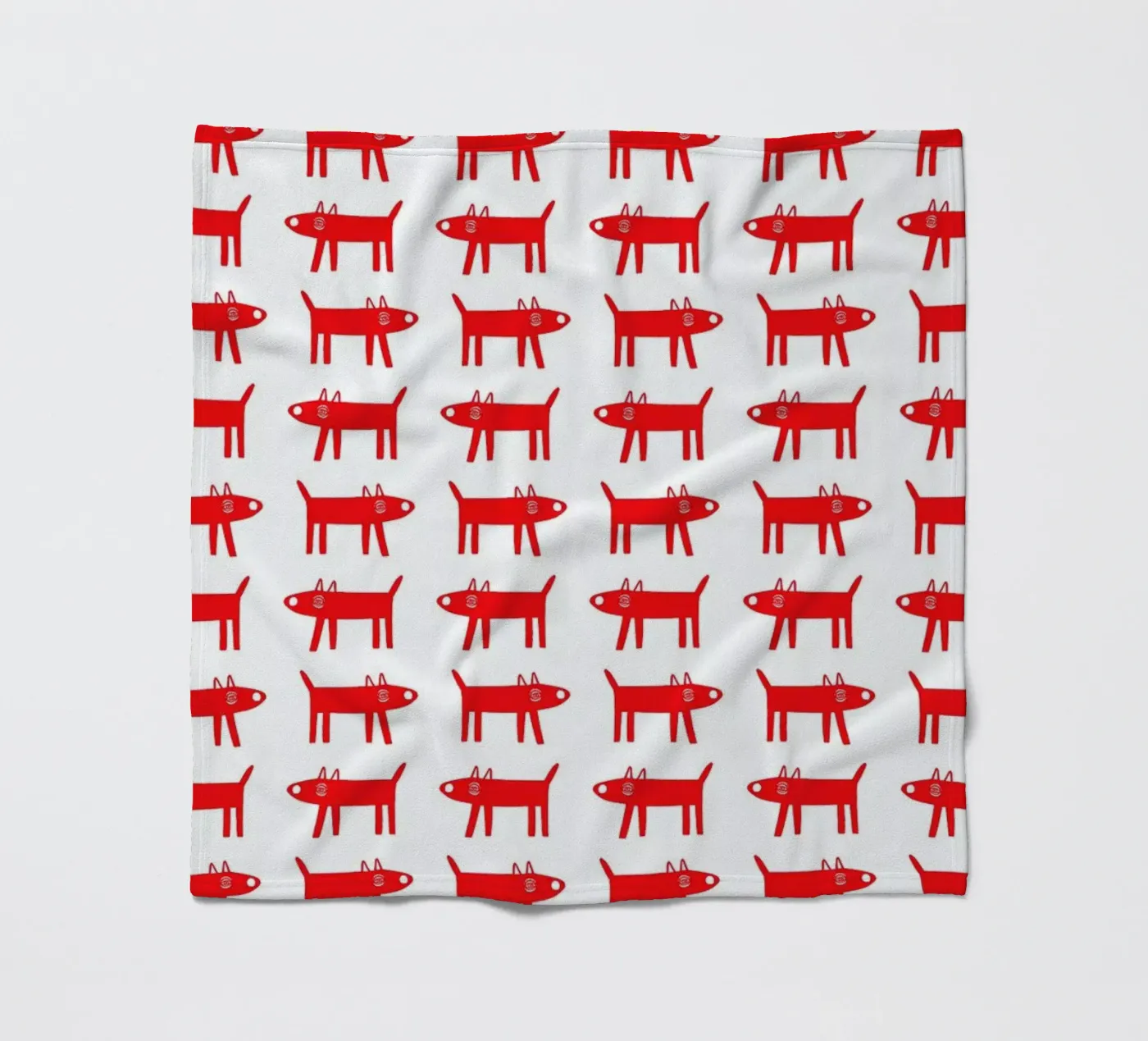 dog pattern 2 coperta in pile da Studio Teer