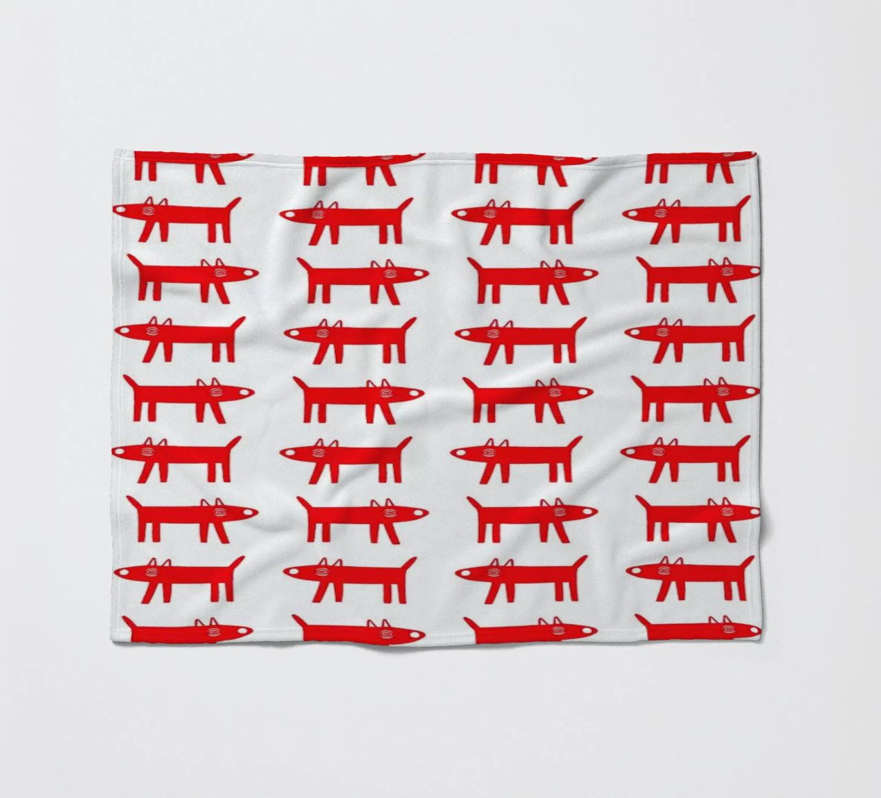 dog pattern 2 coperta in pile da Studio Teer