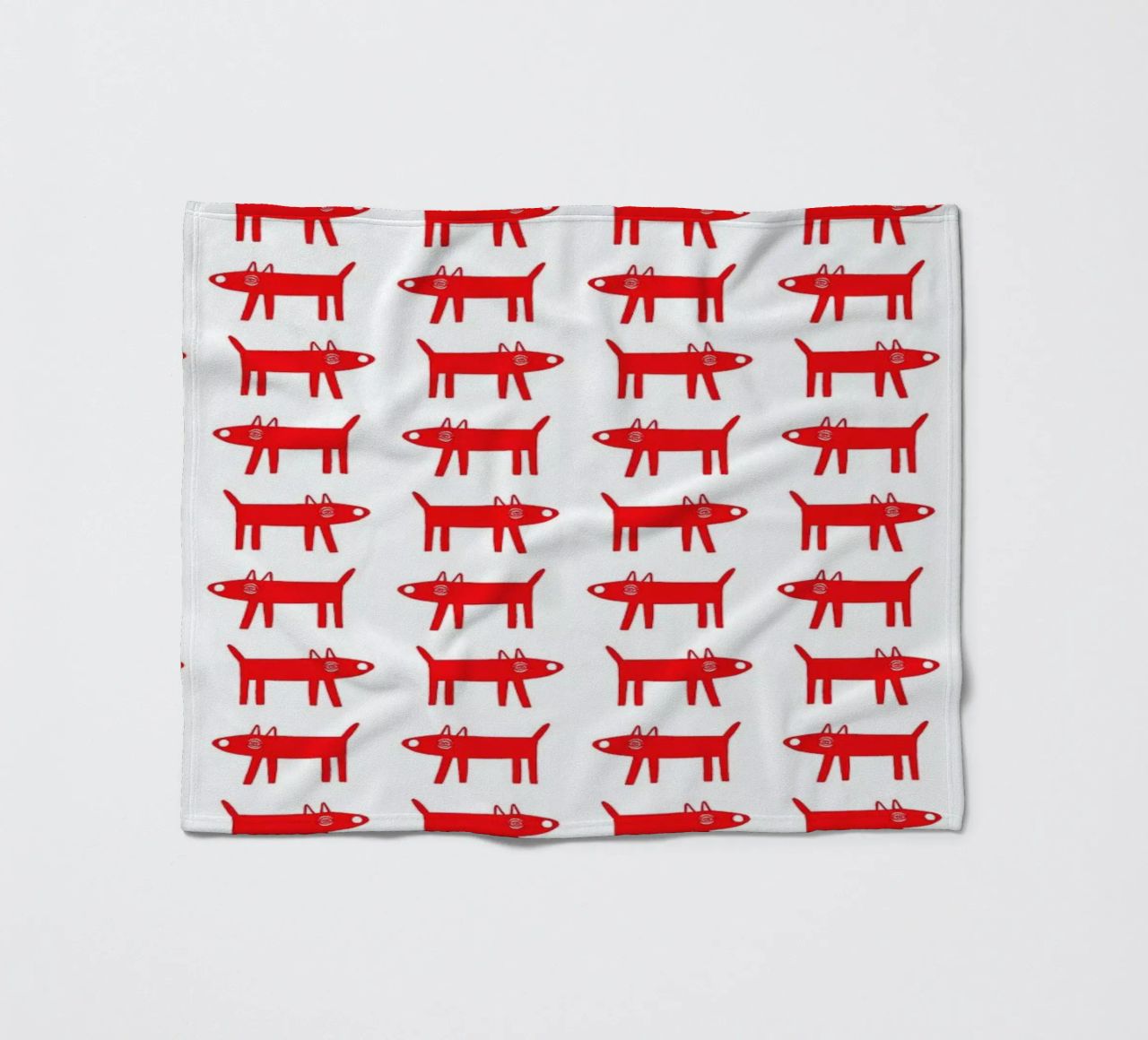 dog pattern 2 coperta in pile da Studio Teer