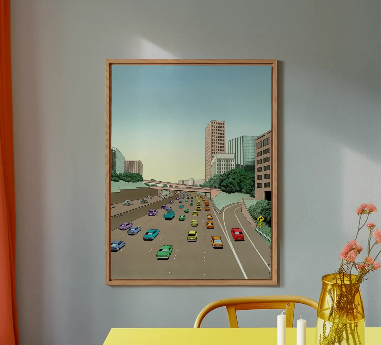 autostrada arcobaleno alluminio dibond da ART BEST
