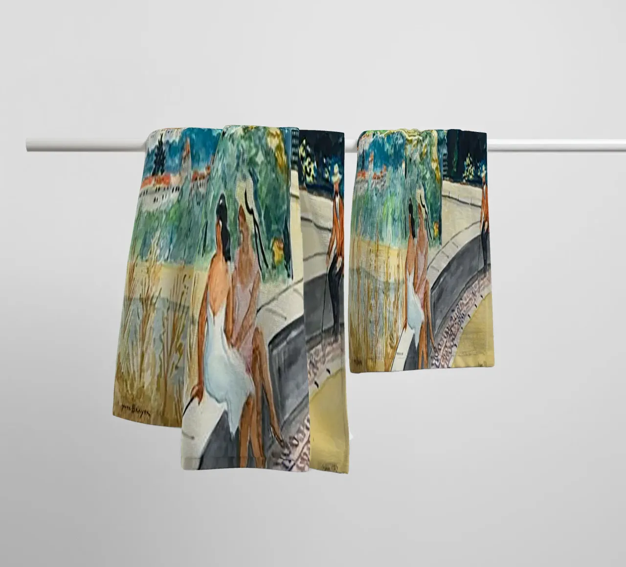 Cavalieri in Camargue asciugamano da bagno da Callaway
