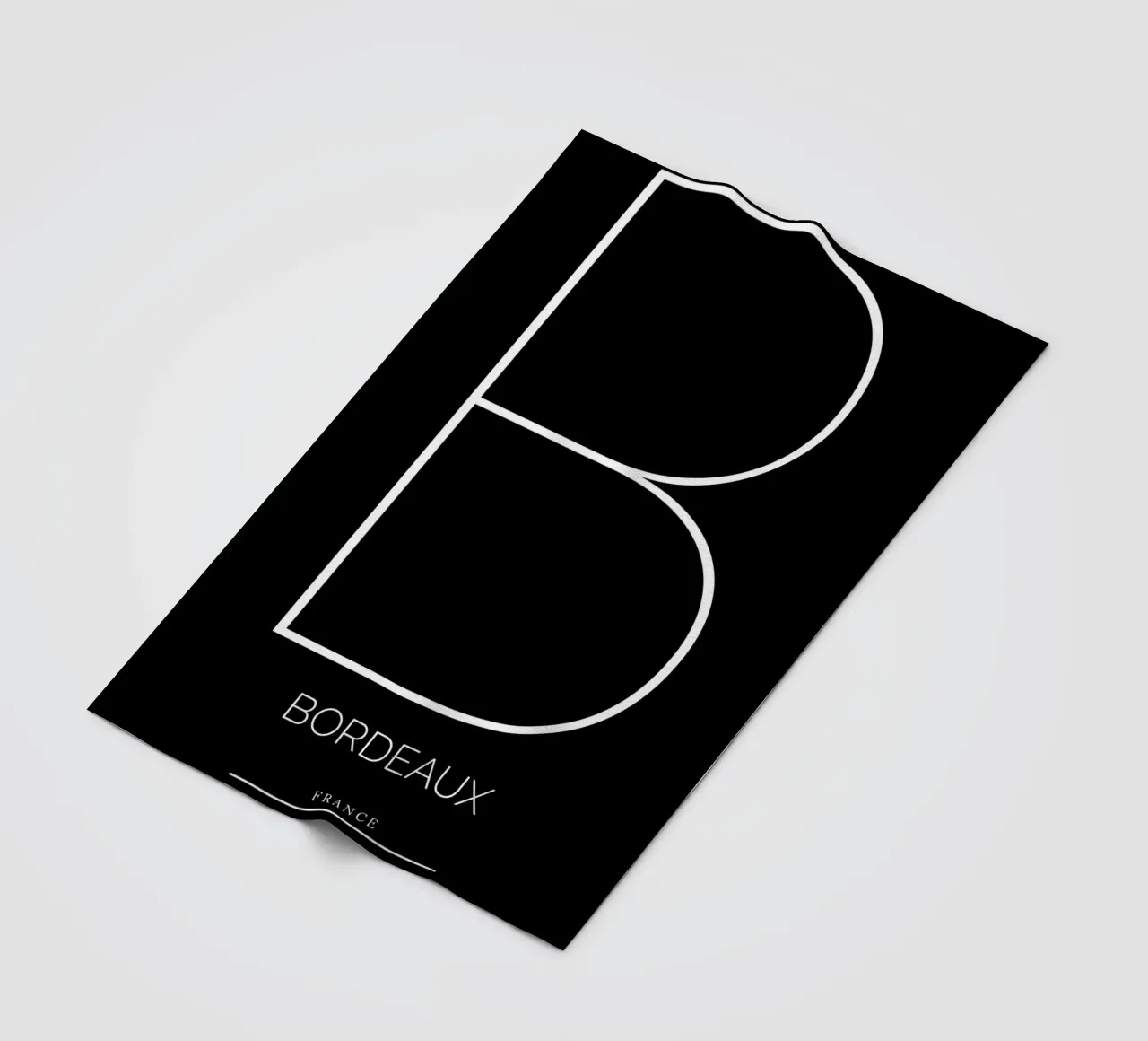 BORDEAUX - noir coperta in pile da CityLights