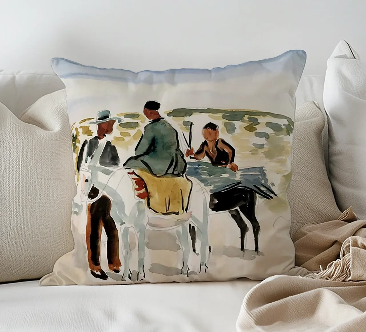 Cavalieri in Camargue cuscino da Callaway