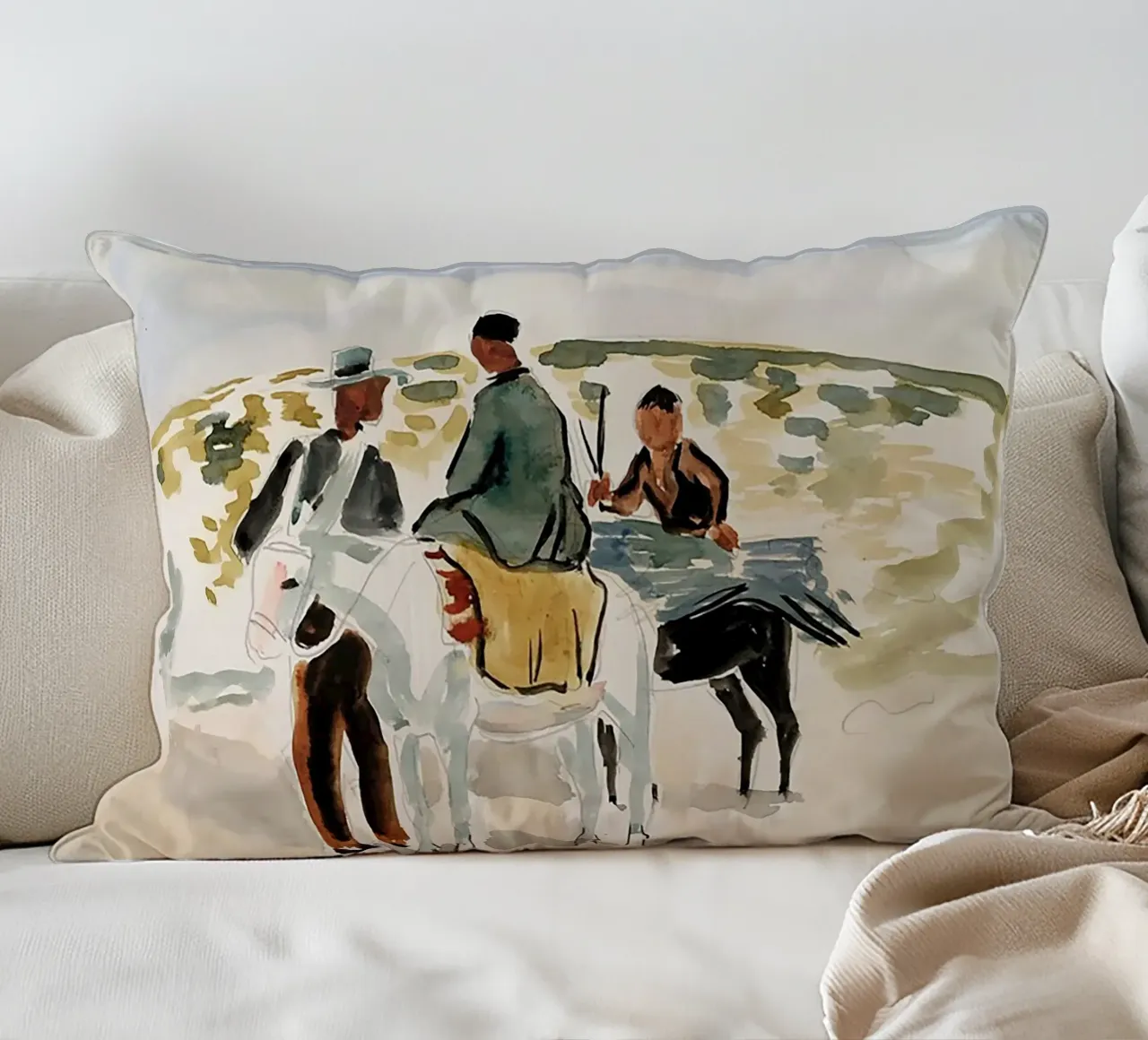 Cavalieri in Camargue cuscino da Callaway