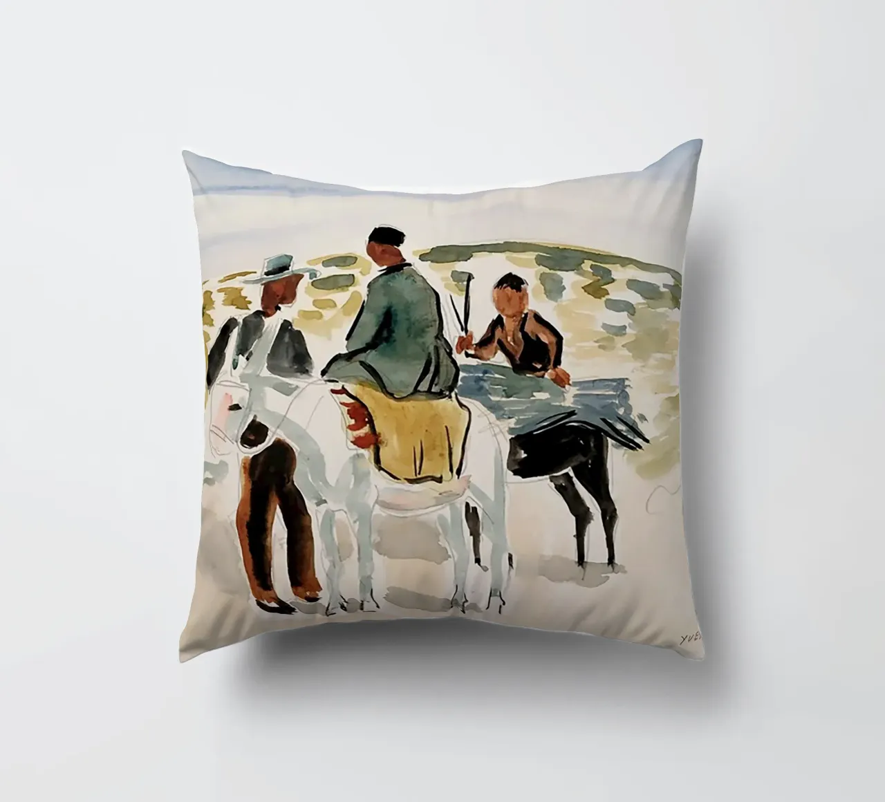 Cavalieri in Camargue cuscino da Callaway