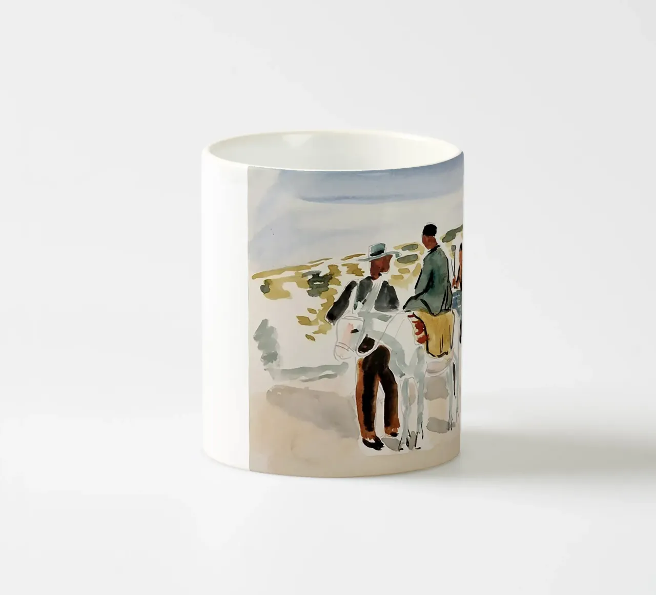 Cavalieri in Camargue tazza in ceramica da Callaway