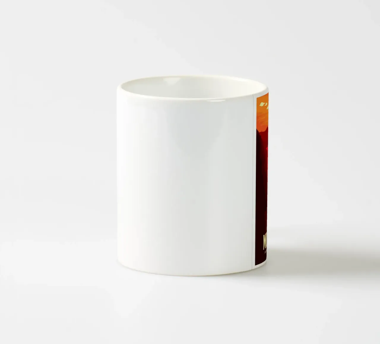 Fortress Vader Mustafar tazza in ceramica da Robert Hoff