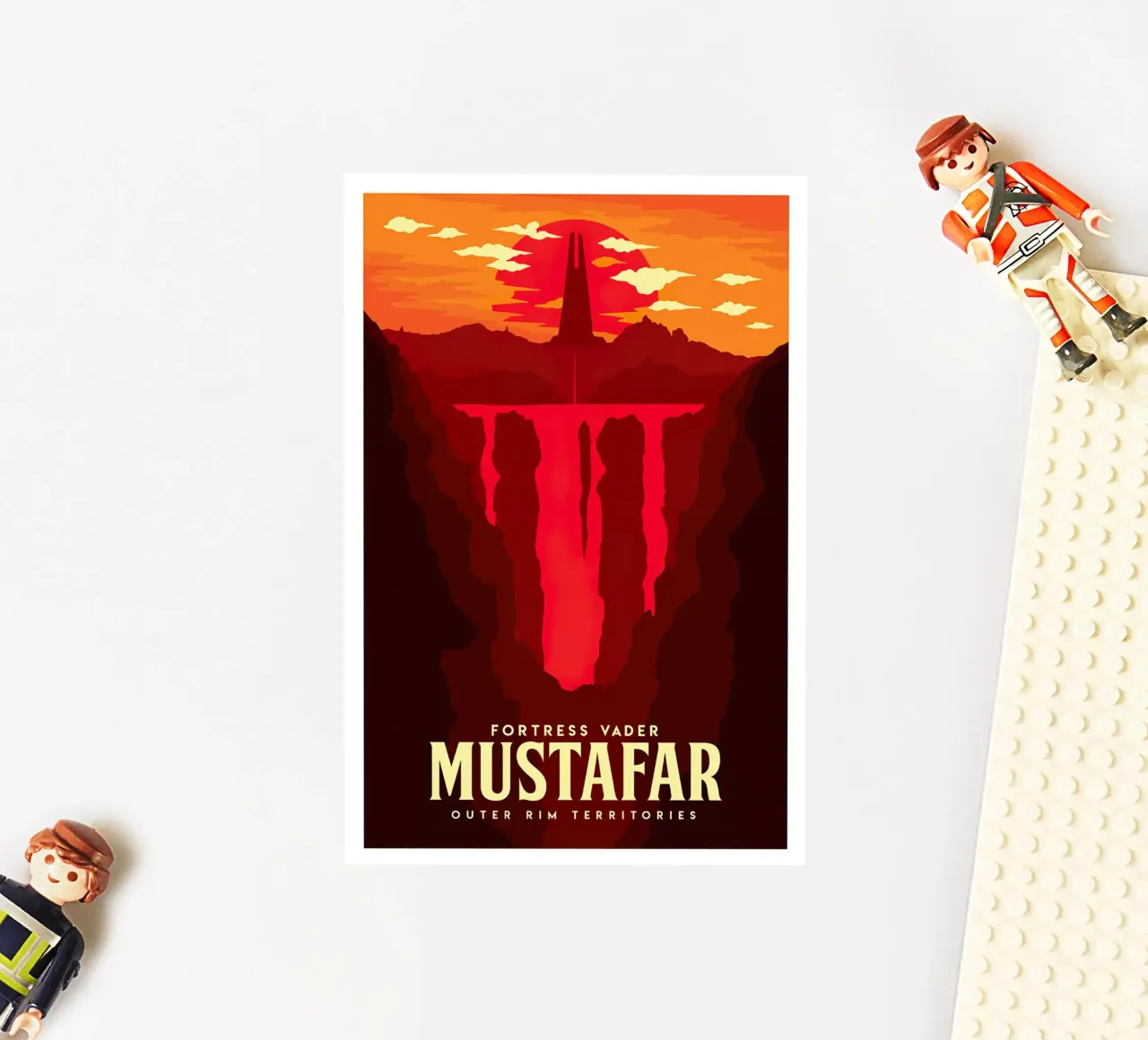 Fortress Vader Mustafar adesivo da Robert Hoff