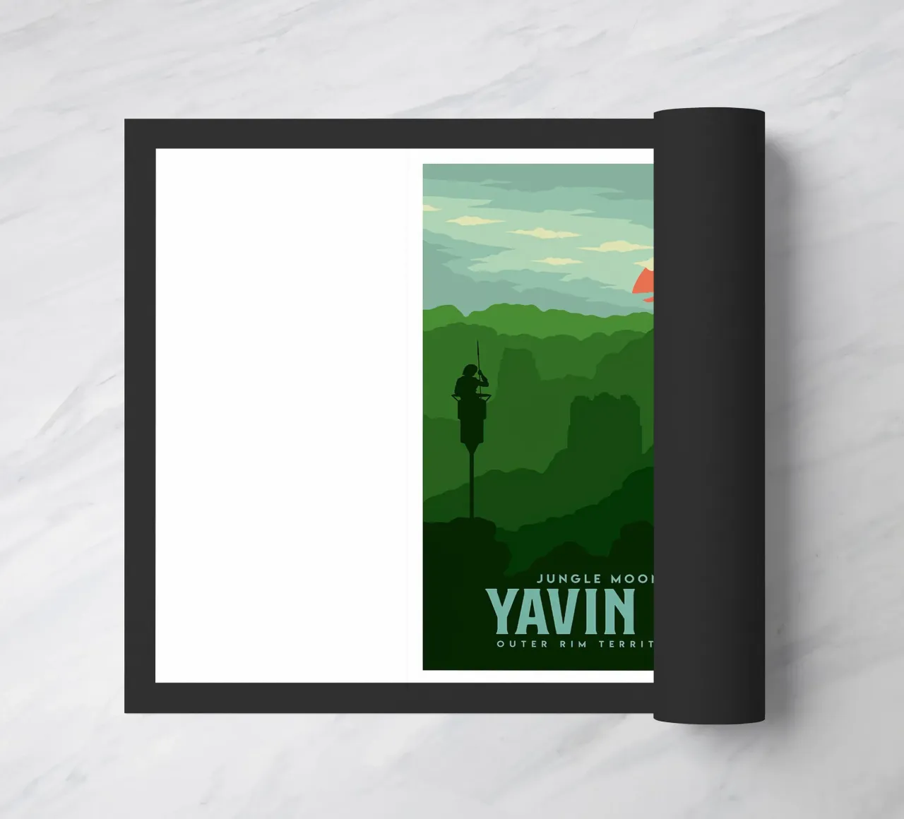 Jungle Moon Yavin IV zerbino da Robert Hoff