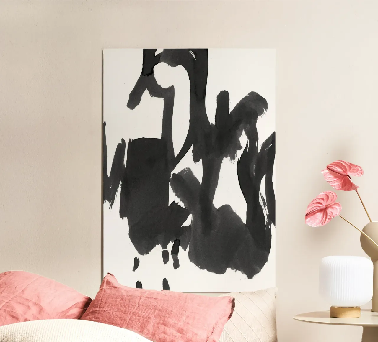 black ink strokes carta hahnemühle da IRIS LEHNHARDT FINE ART
