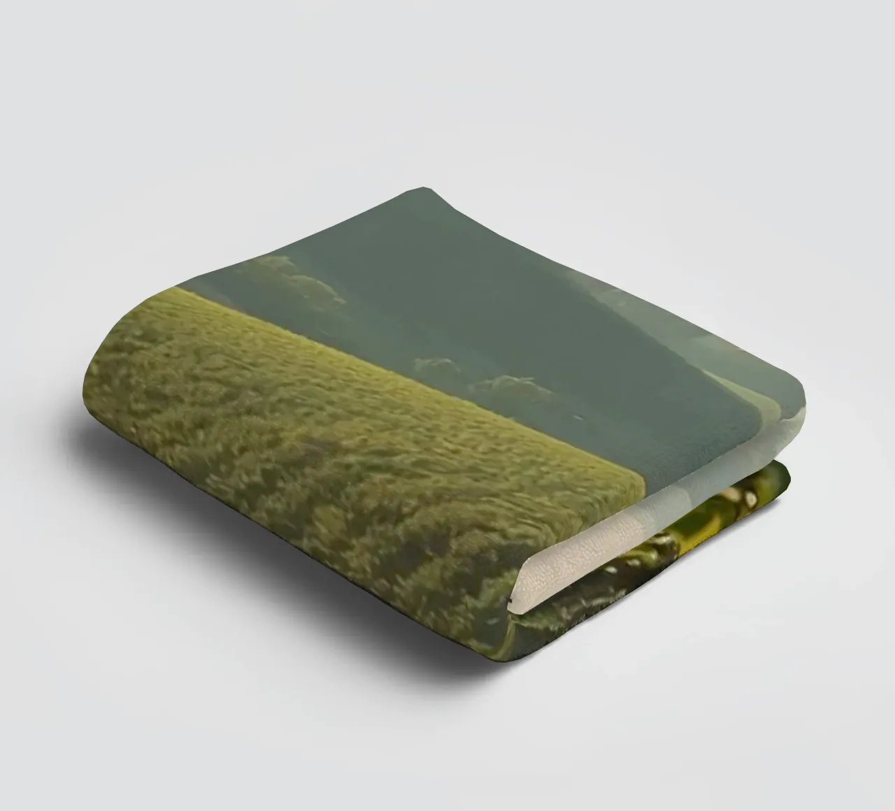 Colline del vigneto all'alba asciugamano da bagno da DesignDoodle