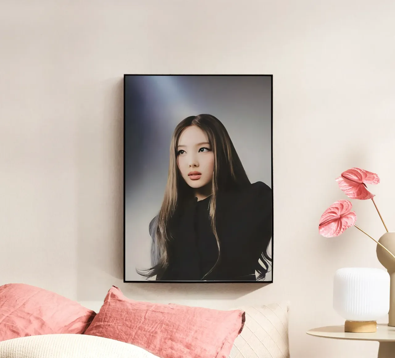 Chaeyoung TWC plexiglass da Low poly art