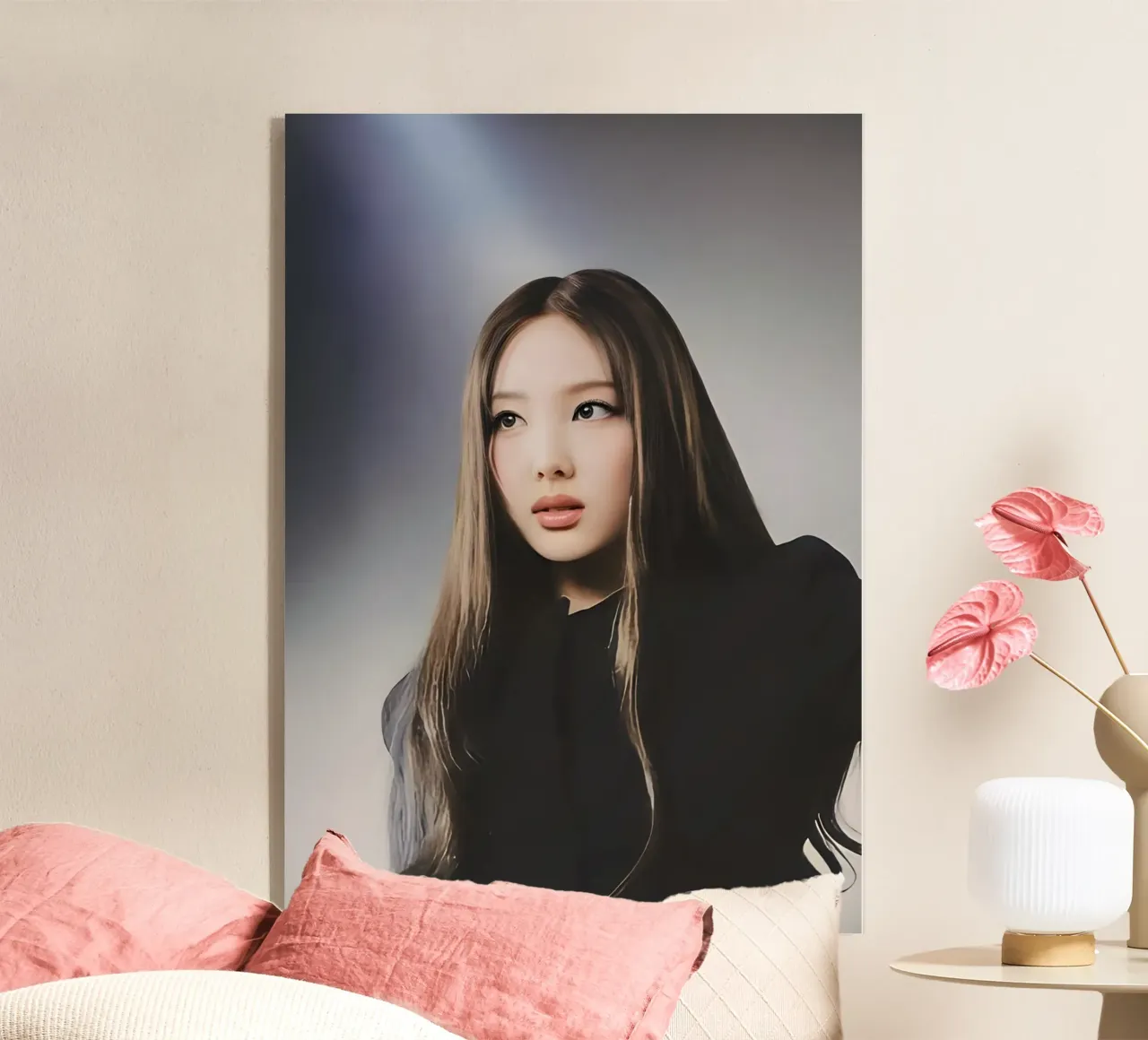 Chaeyoung TWC plexiglass da Low poly art
