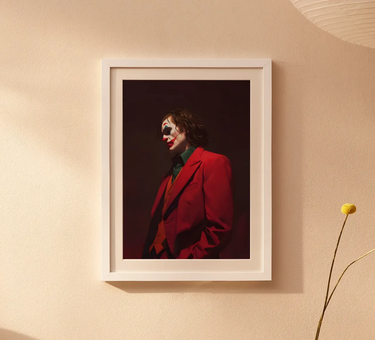 Joker carta hahnemühle da Low poly art