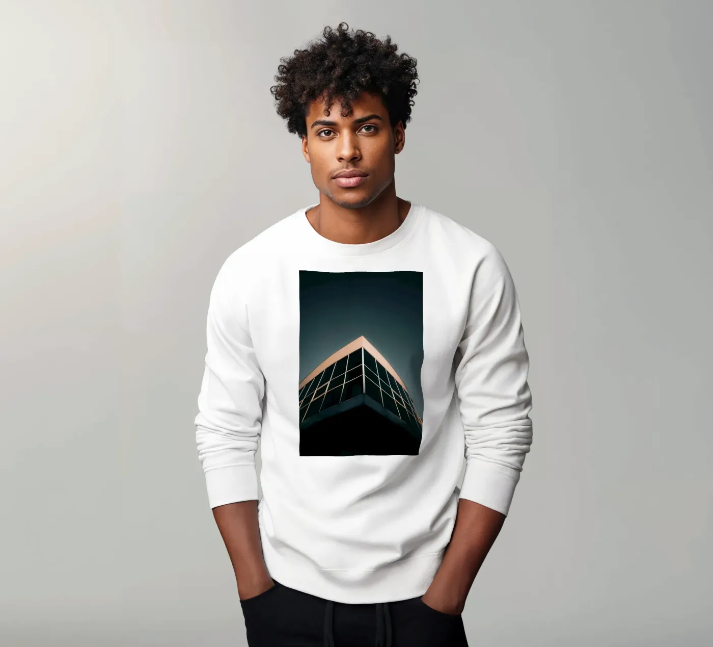 Building of light sweatshirt van Earthly Visions