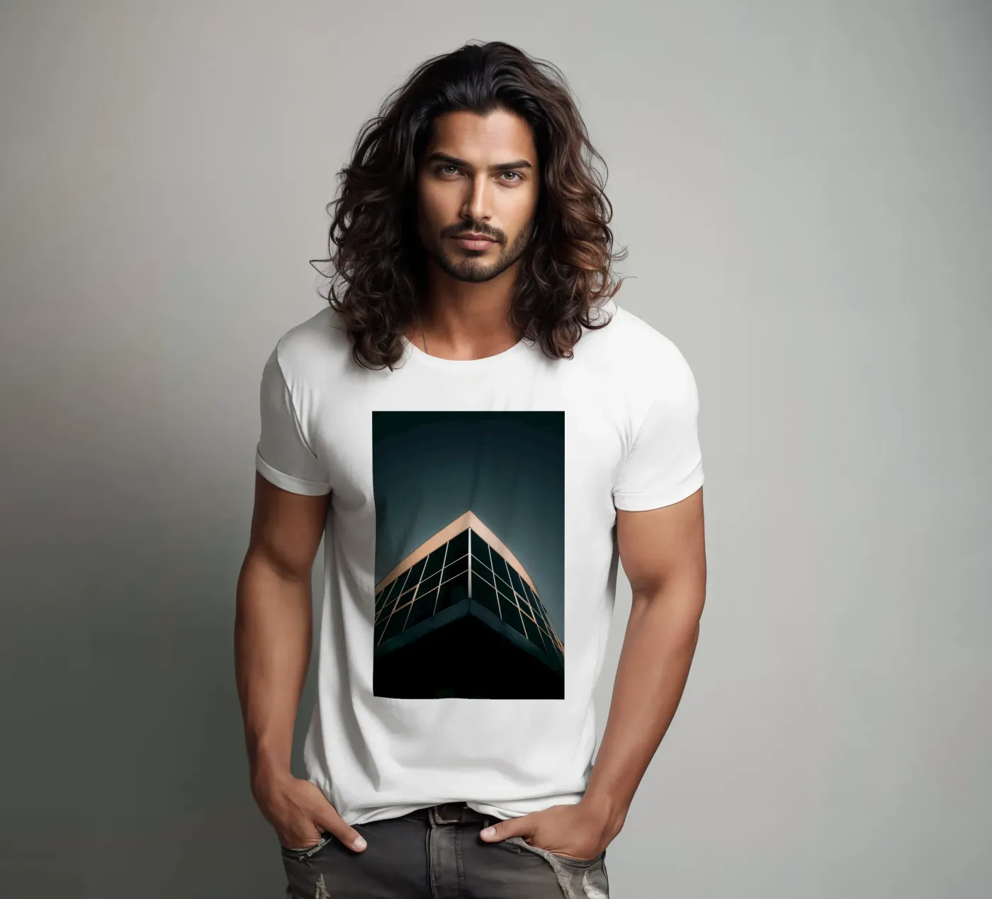 Building of light t-shirt by Earthly Visions