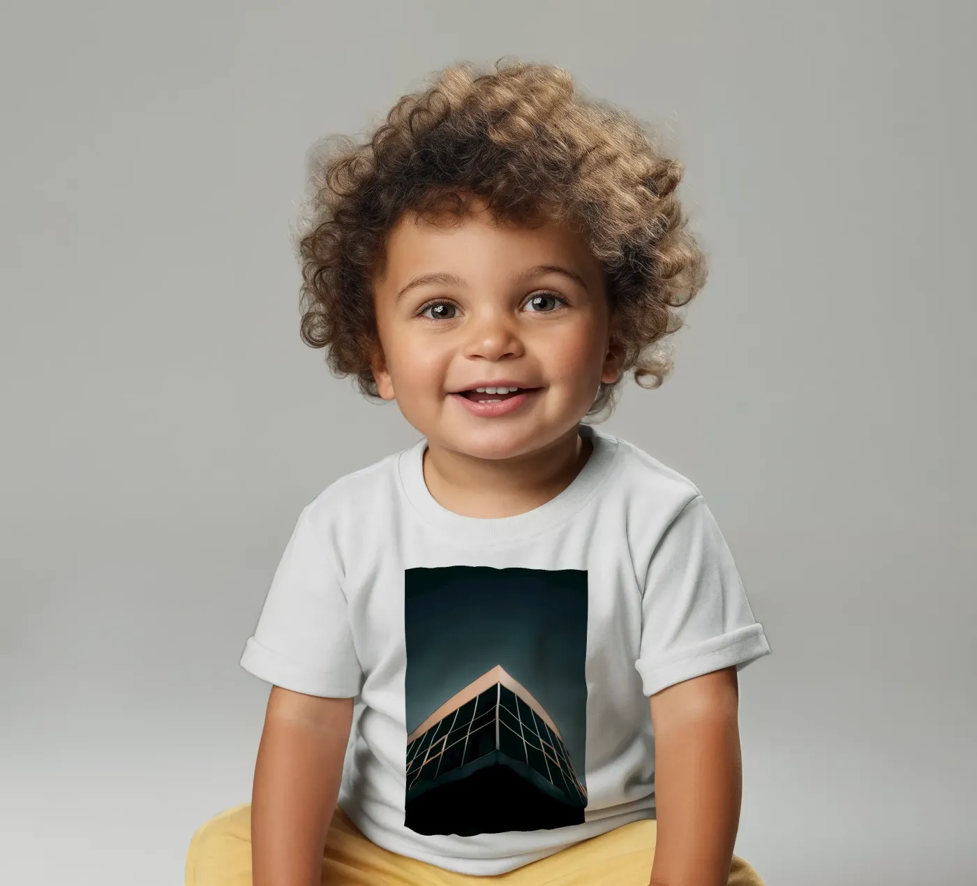 Edificio di luce maglietta neonato da Earthly Visions