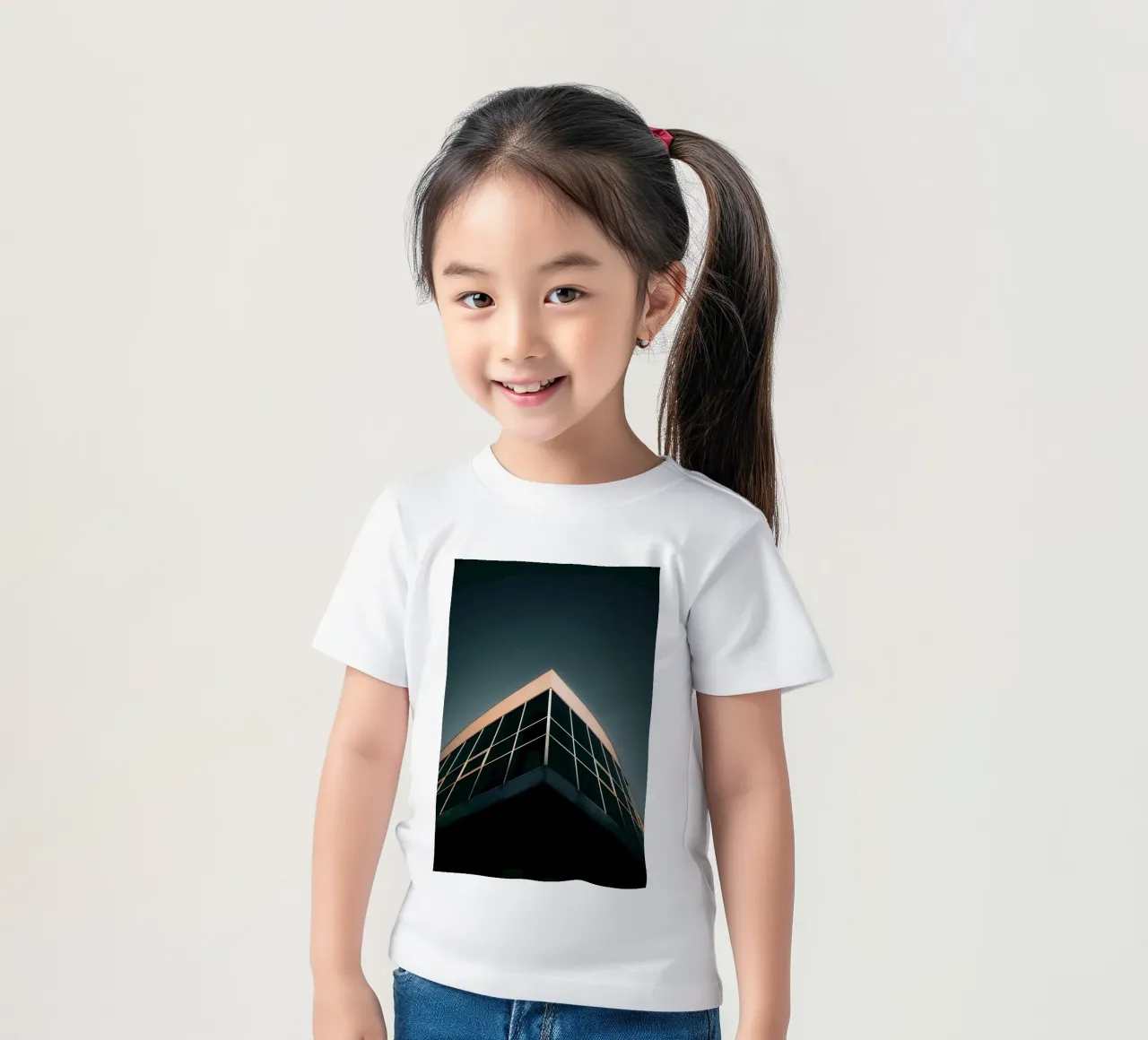 Bouwen van licht kinder t-shirt van Earthly Visions