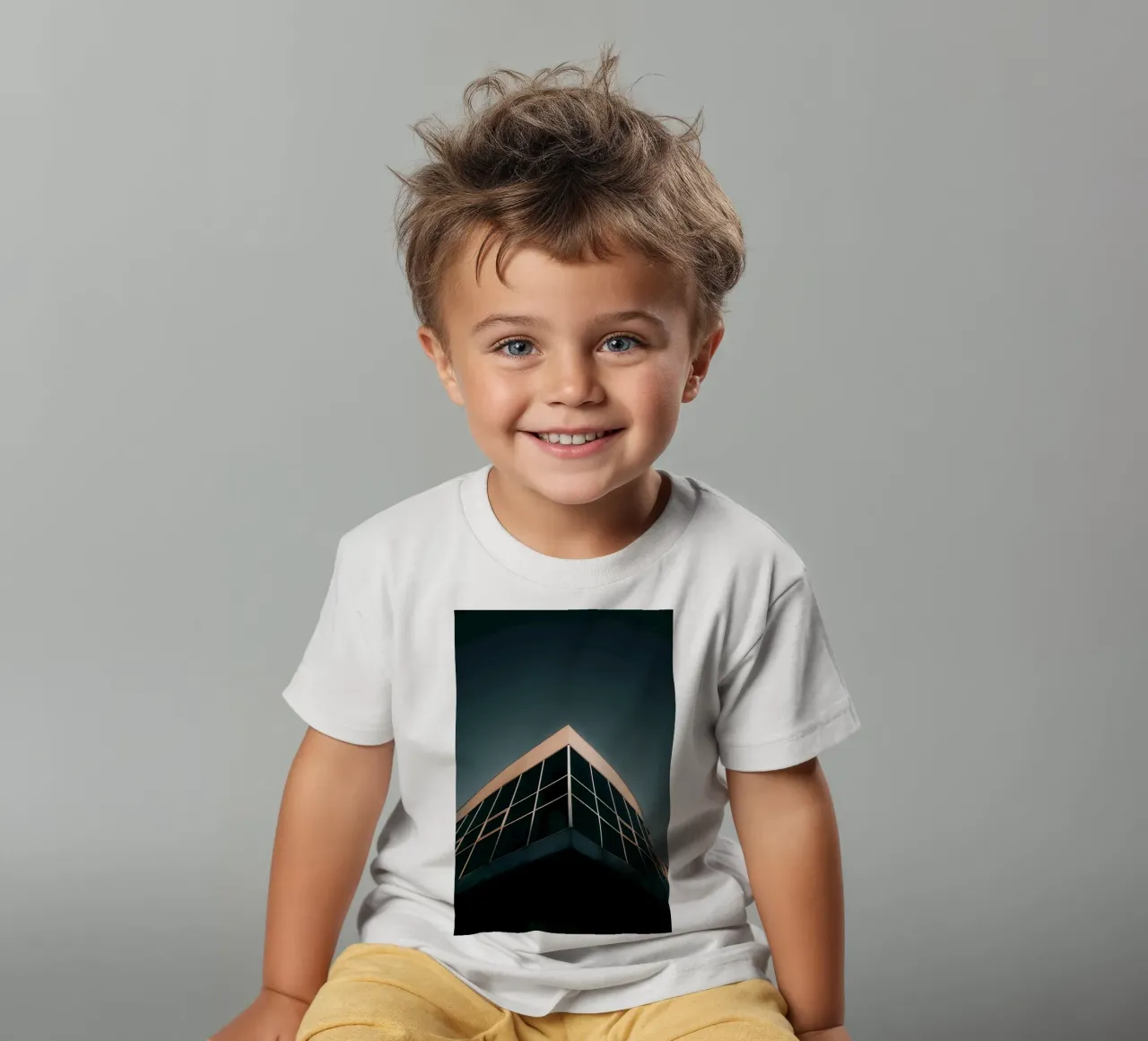 Bouwen van licht kinder t-shirt van Earthly Visions