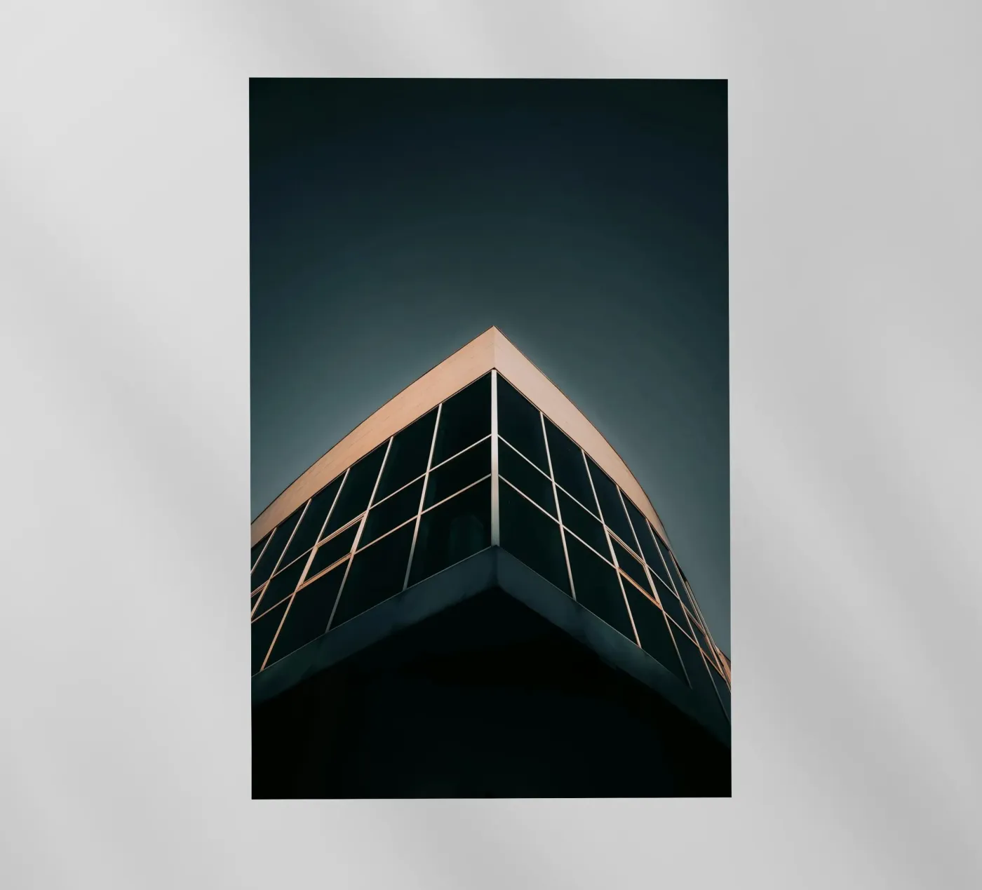 Gebäude des Lichts Backlit Folie von Earthly Visions