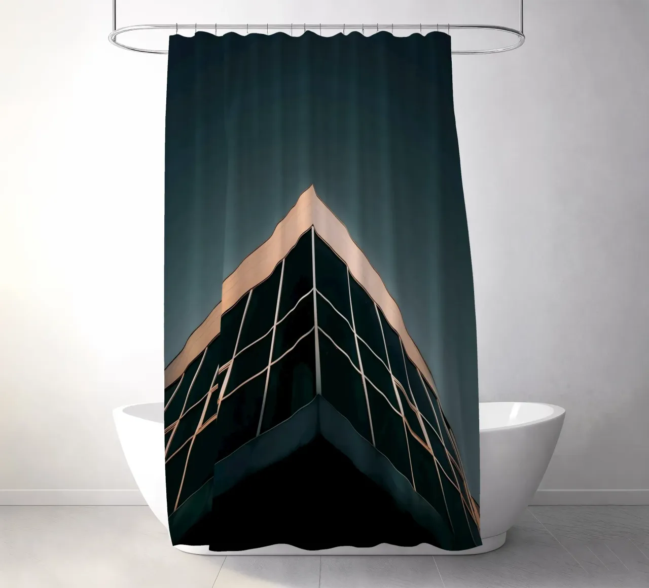 Edificio di luce tenda da doccia da Earthly Visions