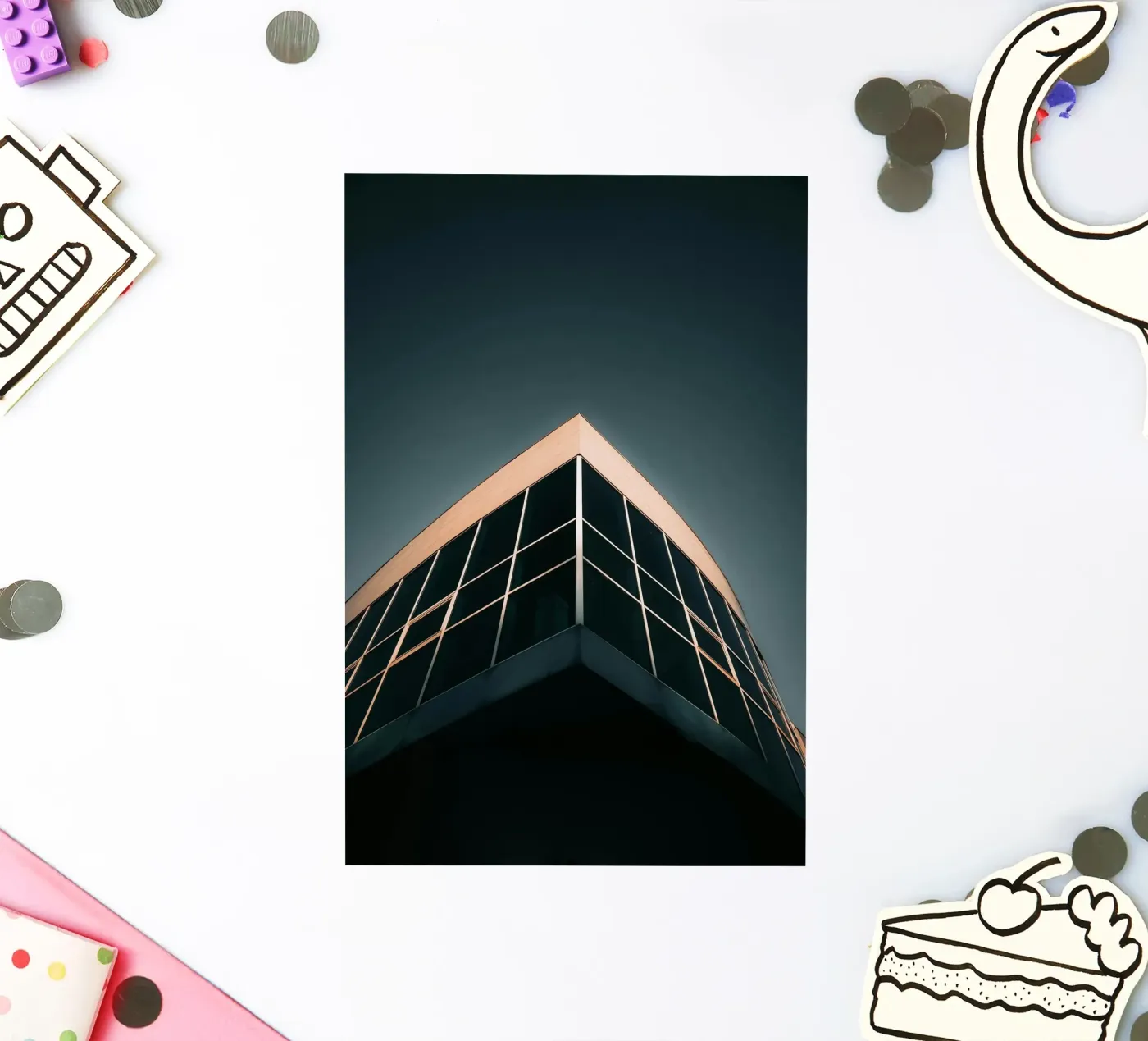 Edificio di luce adesivo da Earthly Visions