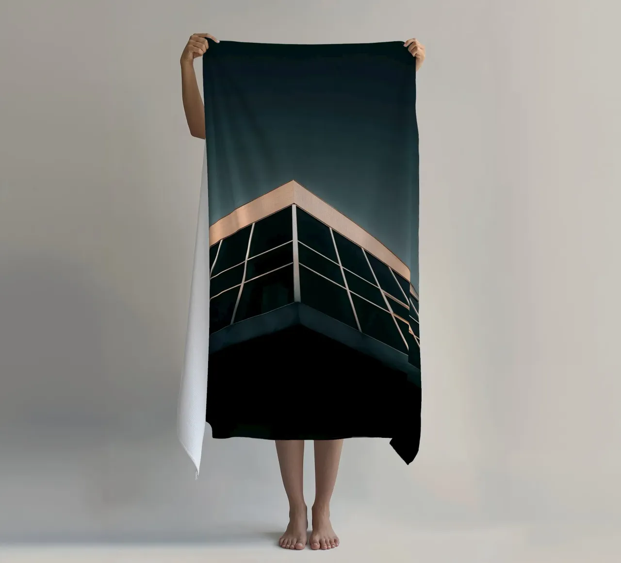 Edificio di luce telo mare da Earthly Visions