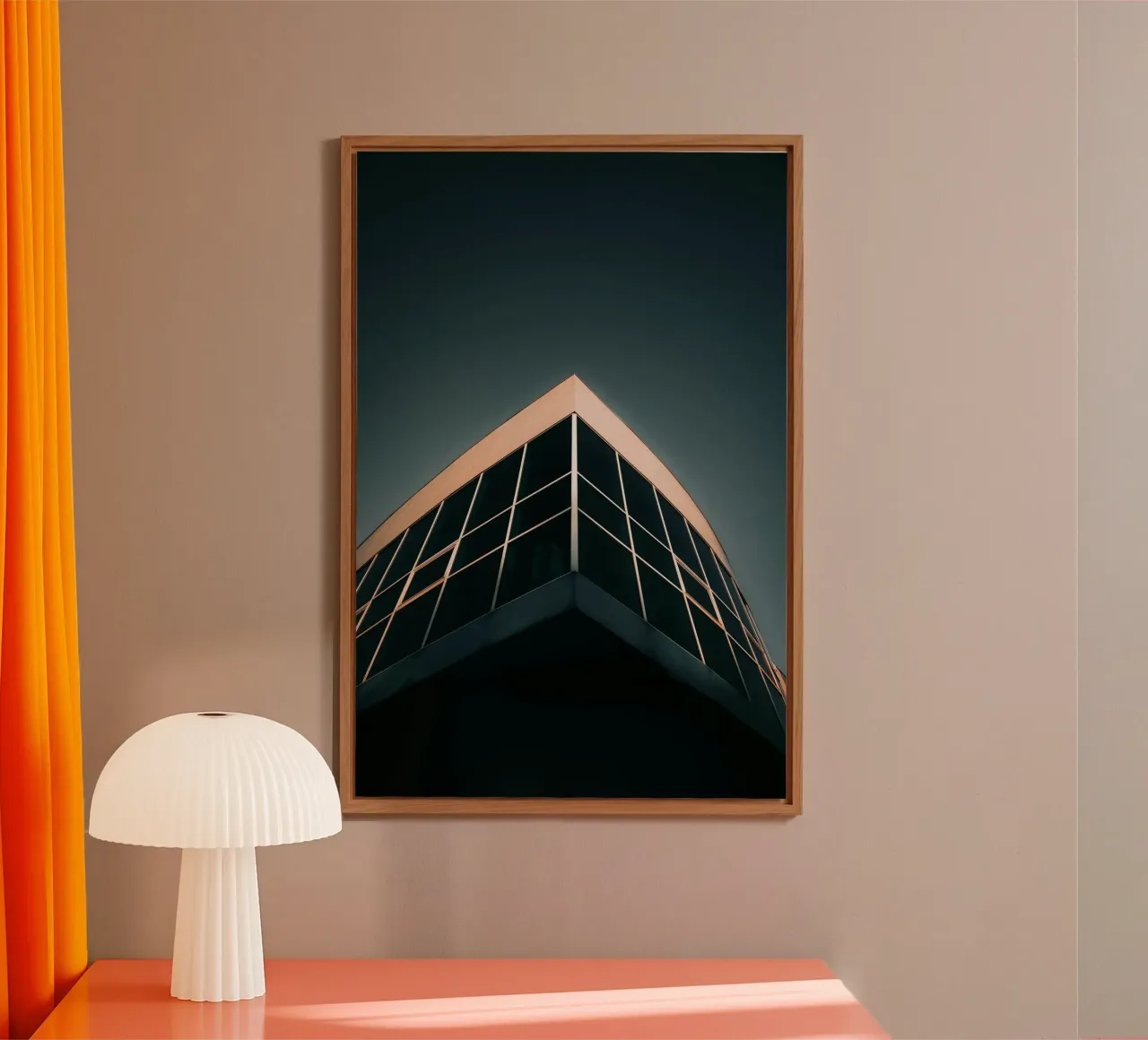 Edificio di luce pannello forex da Earthly Visions