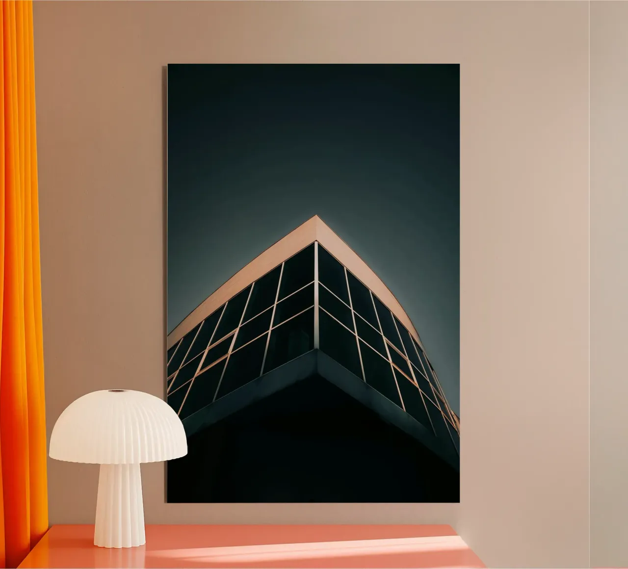 Edificio di luce pannello forex da Earthly Visions