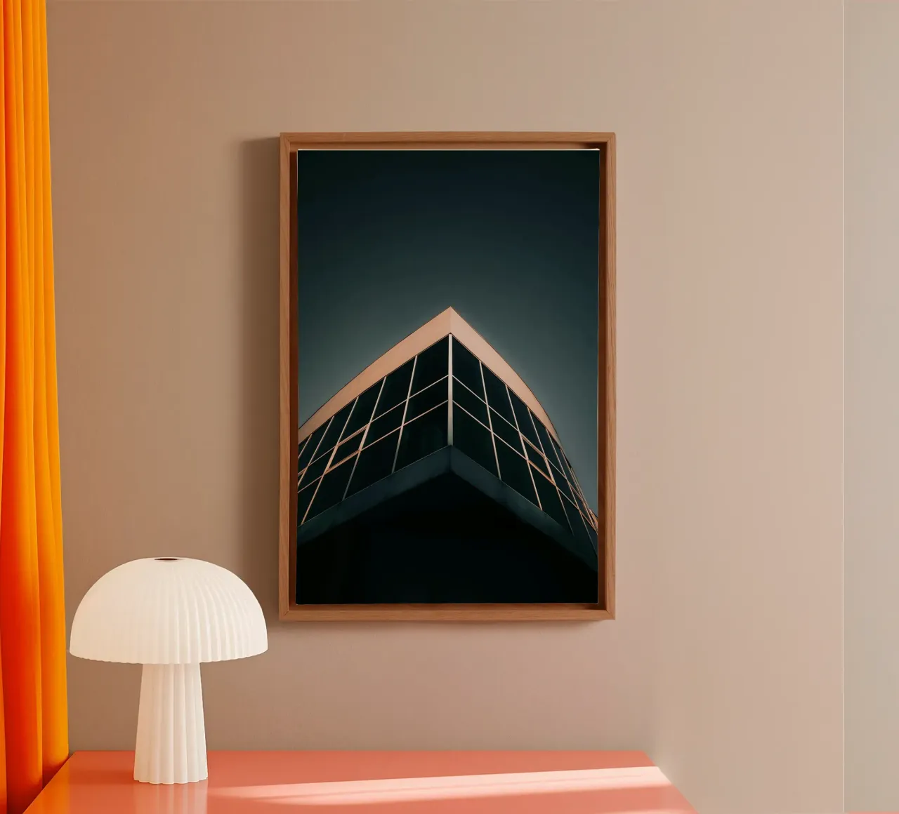 Bouwen van licht canvas van Earthly Visions