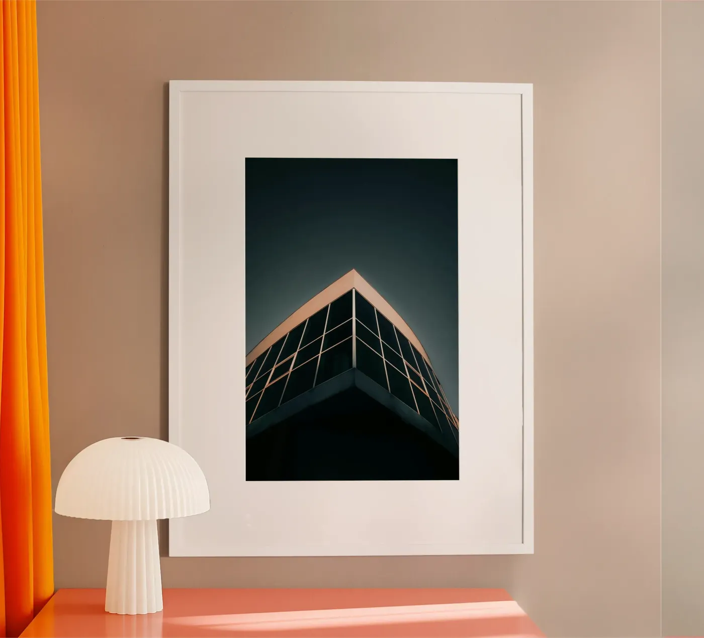 Edificio di luce poster da Earthly Visions