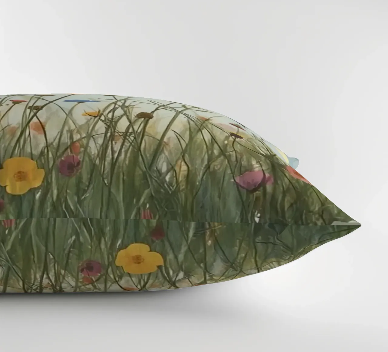 Fiori selvatici e mezzaluna cuscino da DesignDoodle