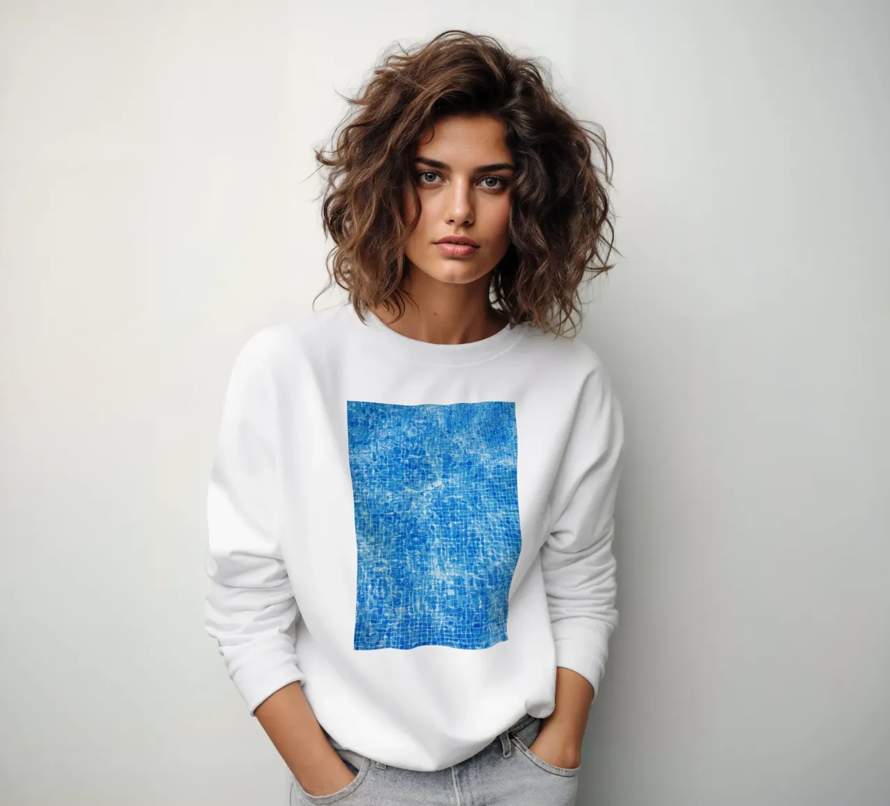 swimming pool, detail felpa da fotokunst