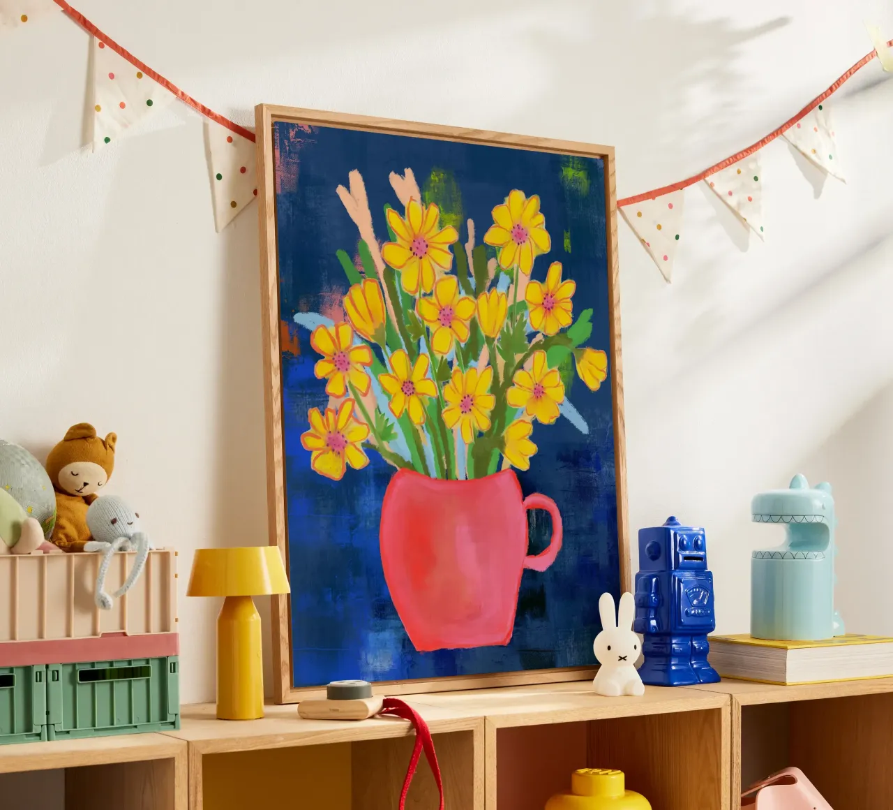 Flower Impression acryl van Petra Lang