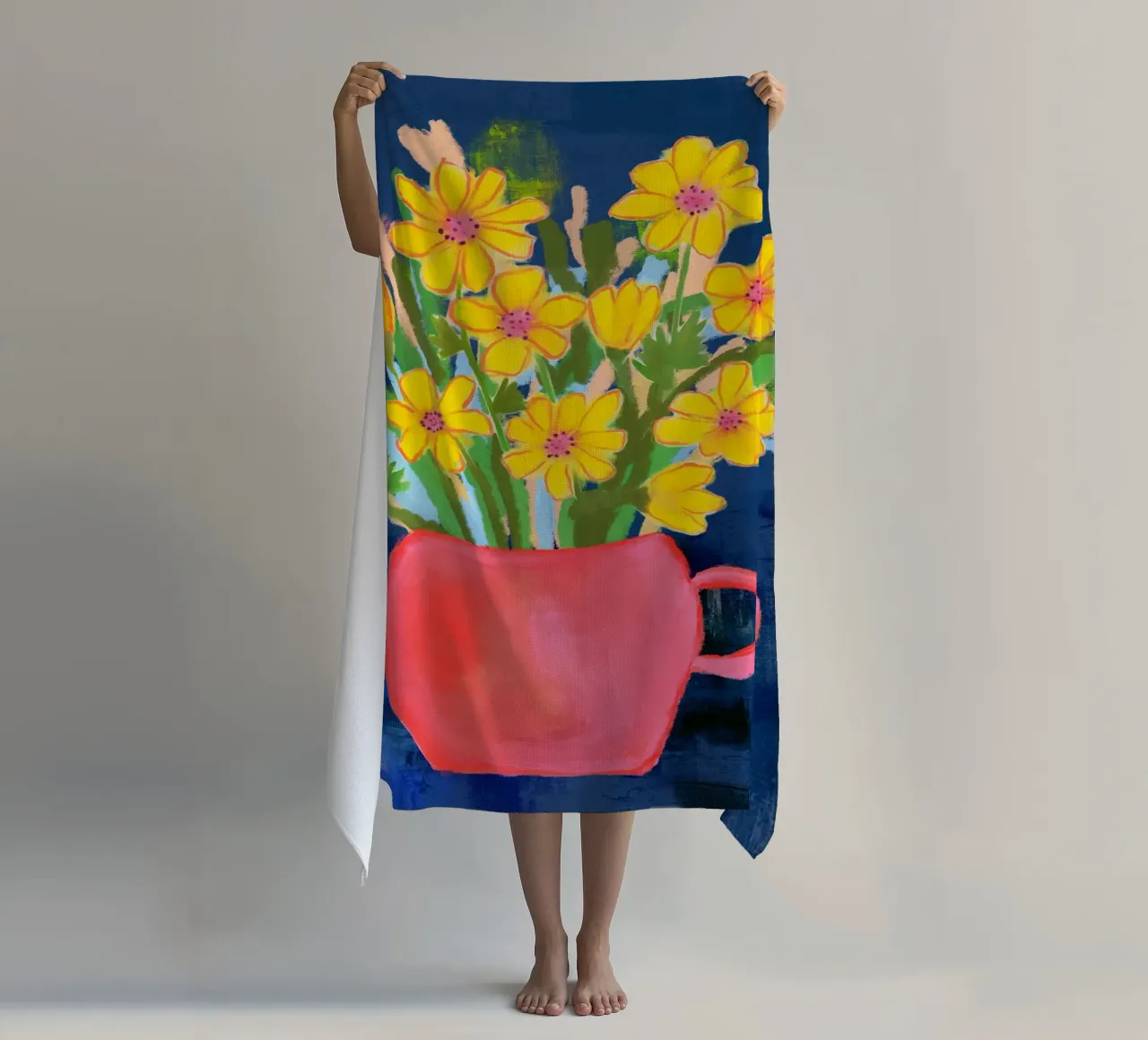 Flower Impression telo mare da Petra Lang