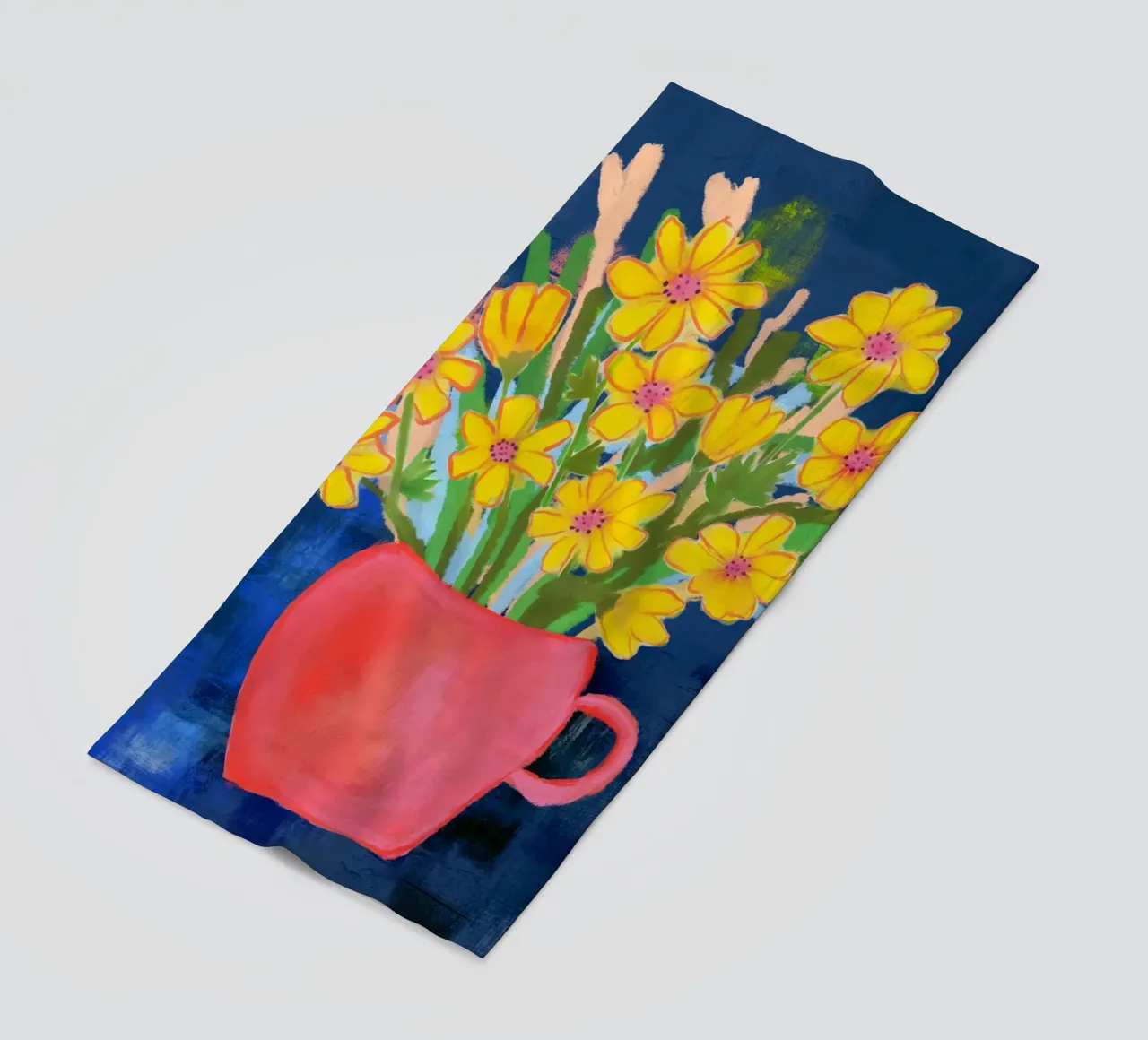 Flower Impression telo mare da Petra Lang