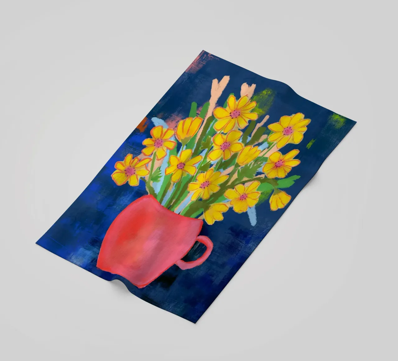 Flower Impression telo mare da Petra Lang