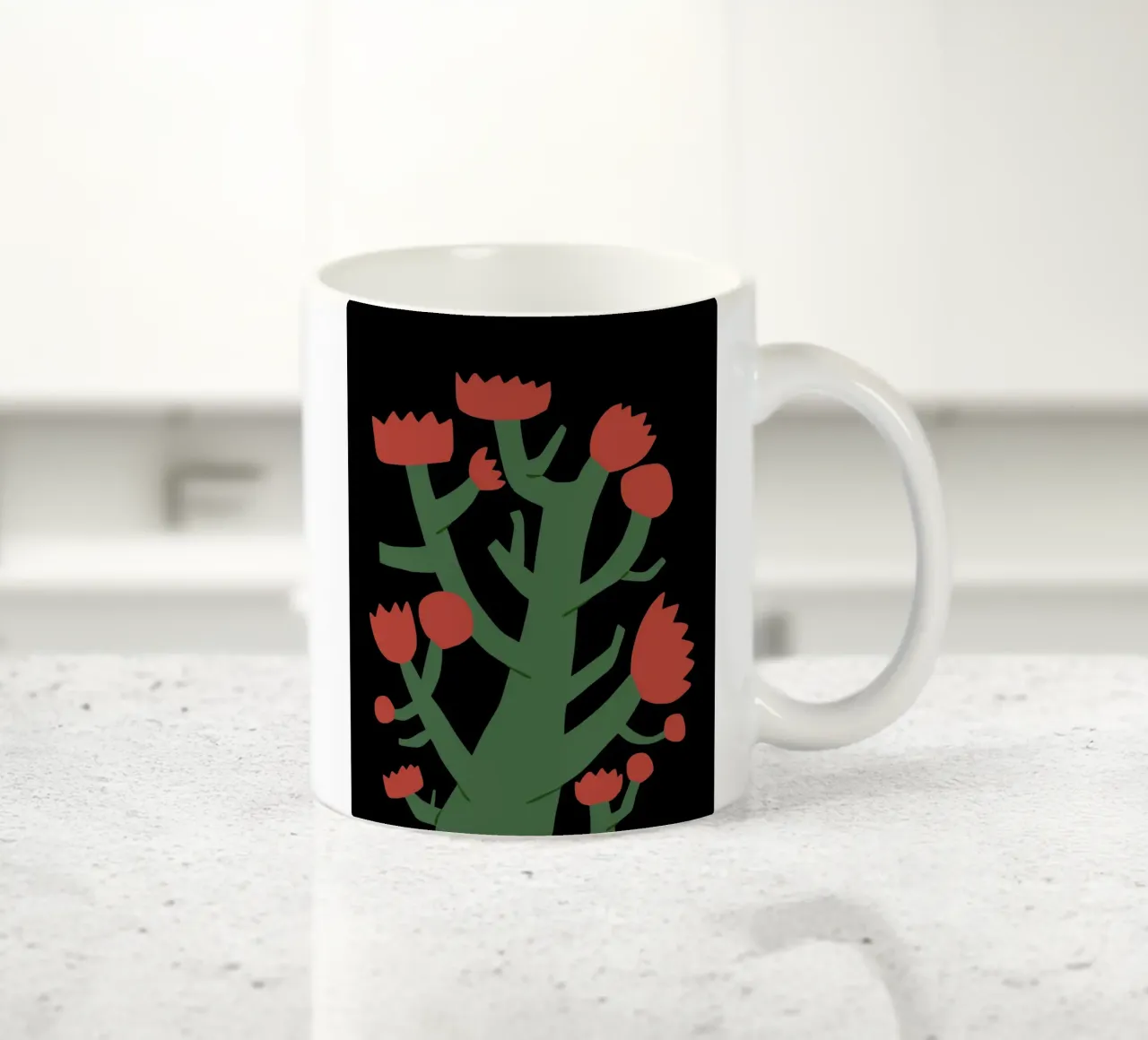 Fioritura forte var. 3 tazza in ceramica da Little Dean