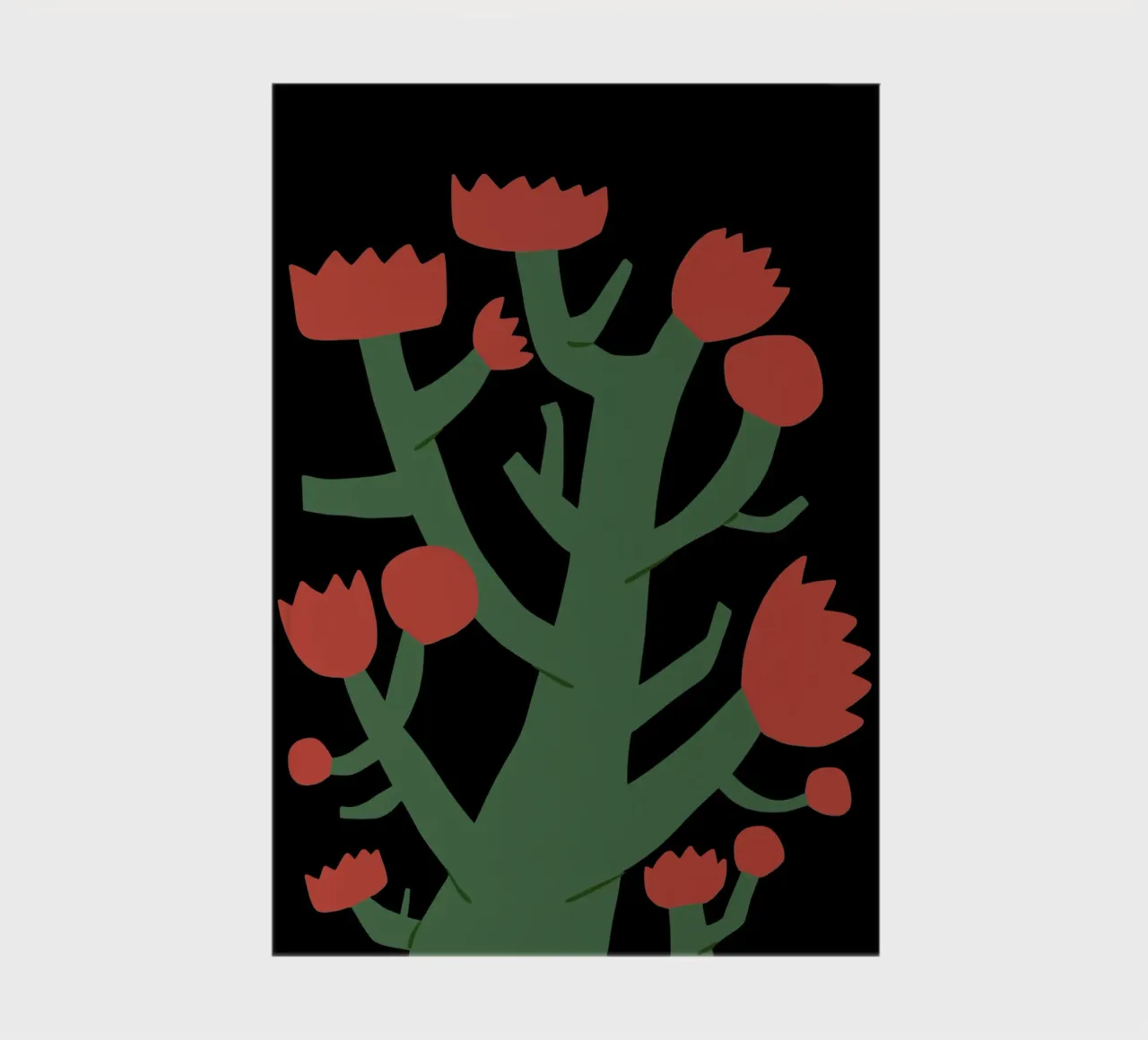 Strong bloom var 3 notebook by Little Dean