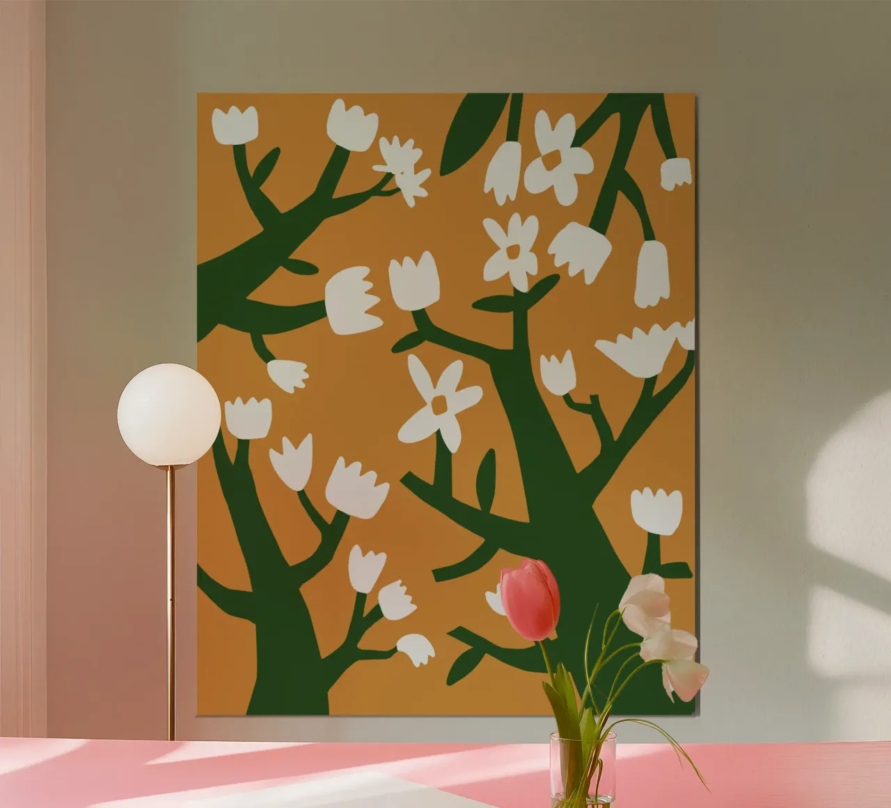 Camicie a fiori carta hahnemühle da Little Dean