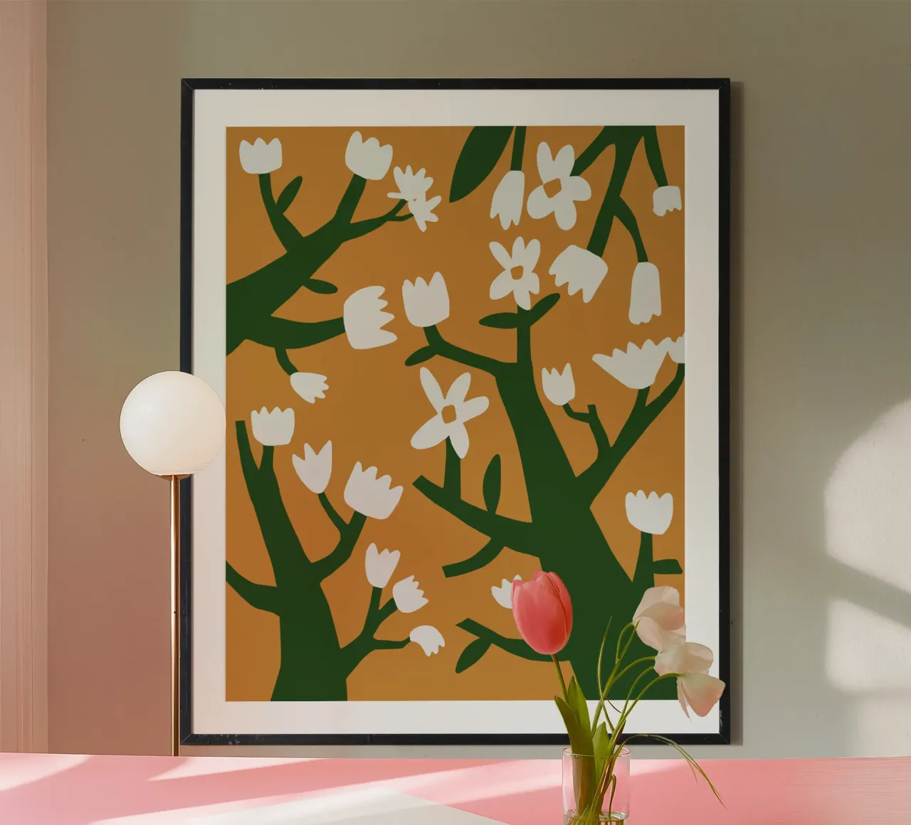 Camicie a fiori carta hahnemühle da Little Dean