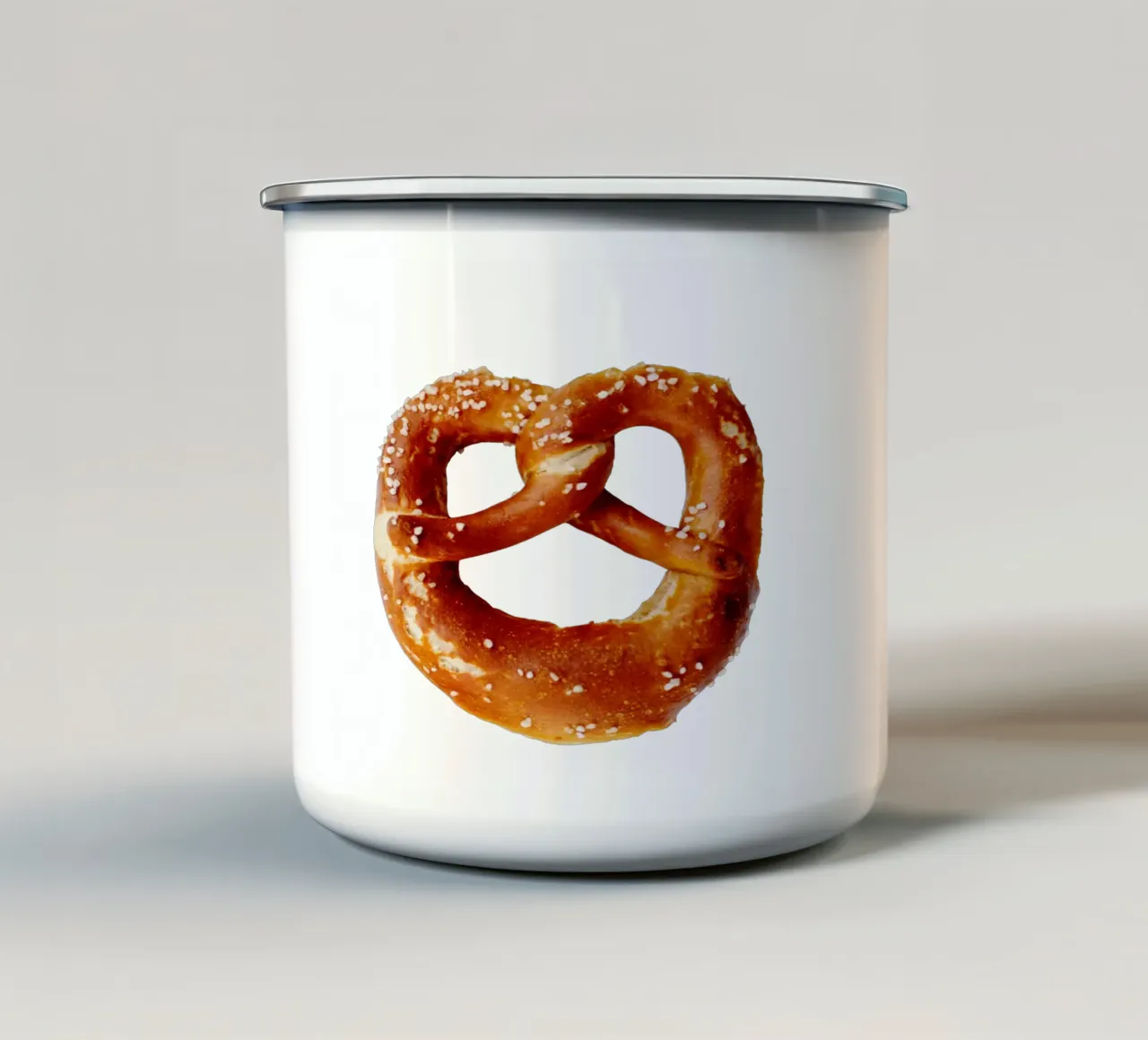 Brezel, Bayern tazza in smalto da Simon Koy