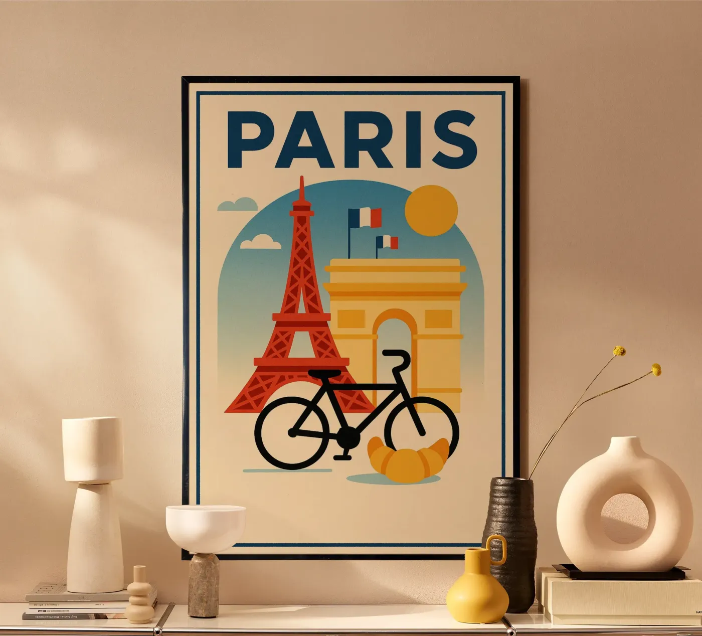 Paris Café Vintage - Lifestyle à la Parisienne poster da JETLAG | affiches voyage