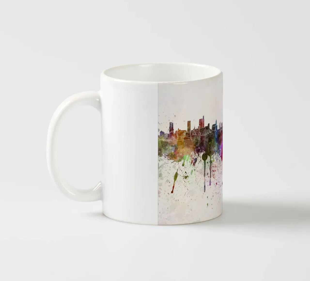 Lo skyline di Amburgo tazza in ceramica da 🎁 ARTVI-SHOP