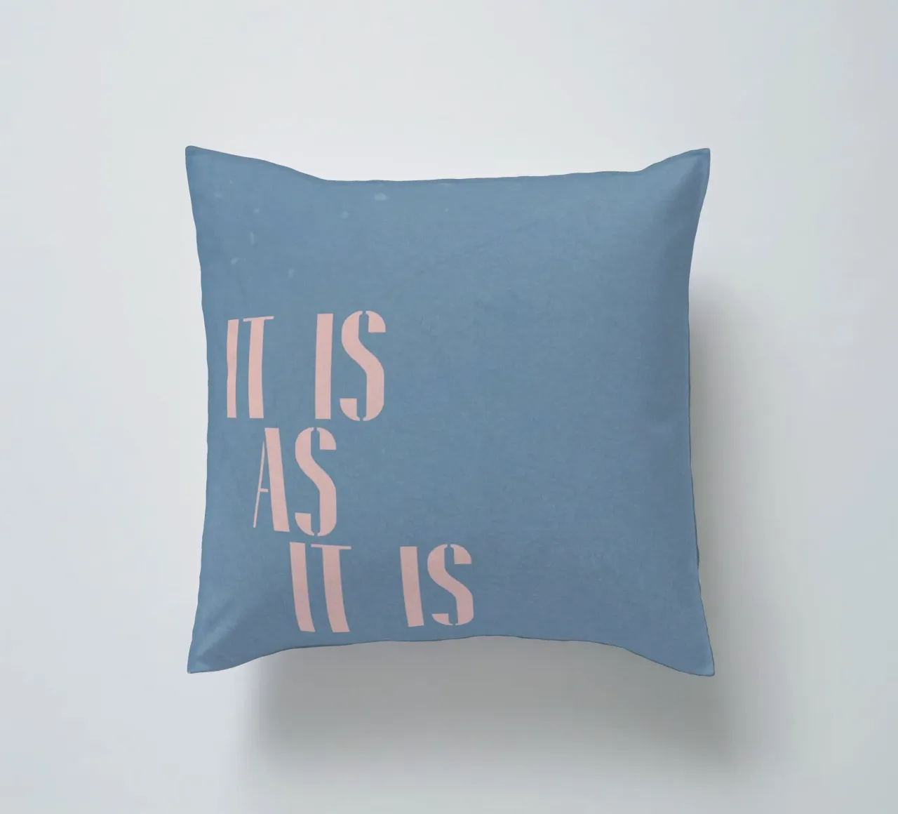 è così com'è cuscino da PurePeachStudio