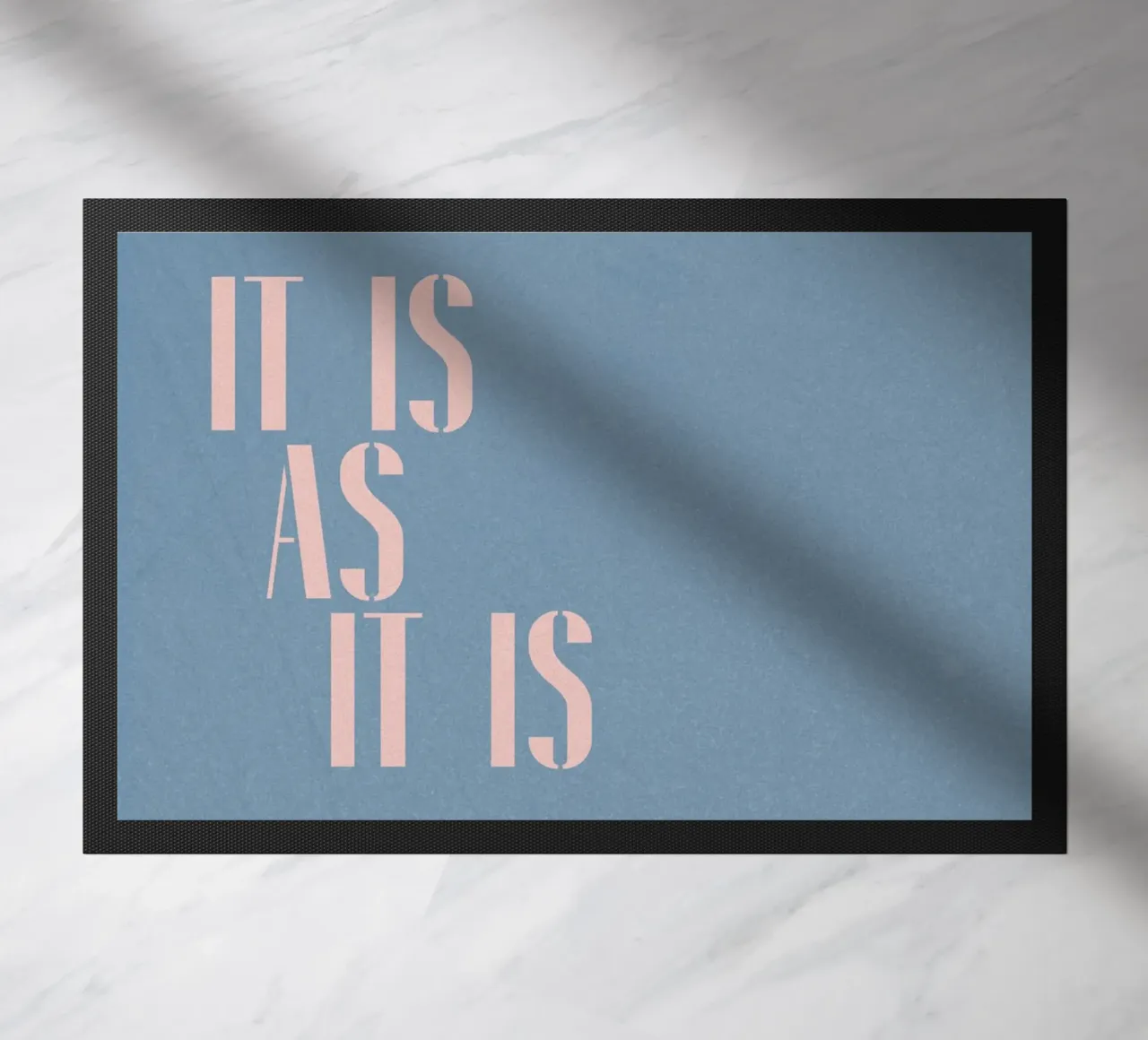 è così com'è zerbino da PurePeachStudio