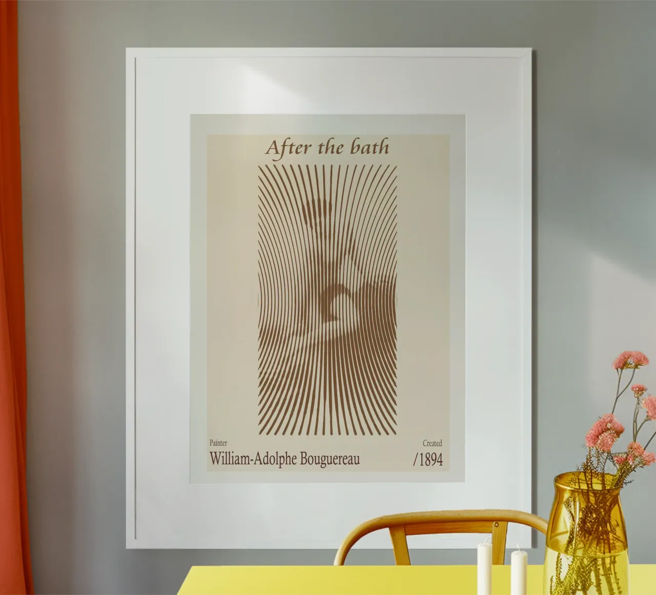 Dopo il bagno - William-Adolphe Bouguereau poster da Doa Project